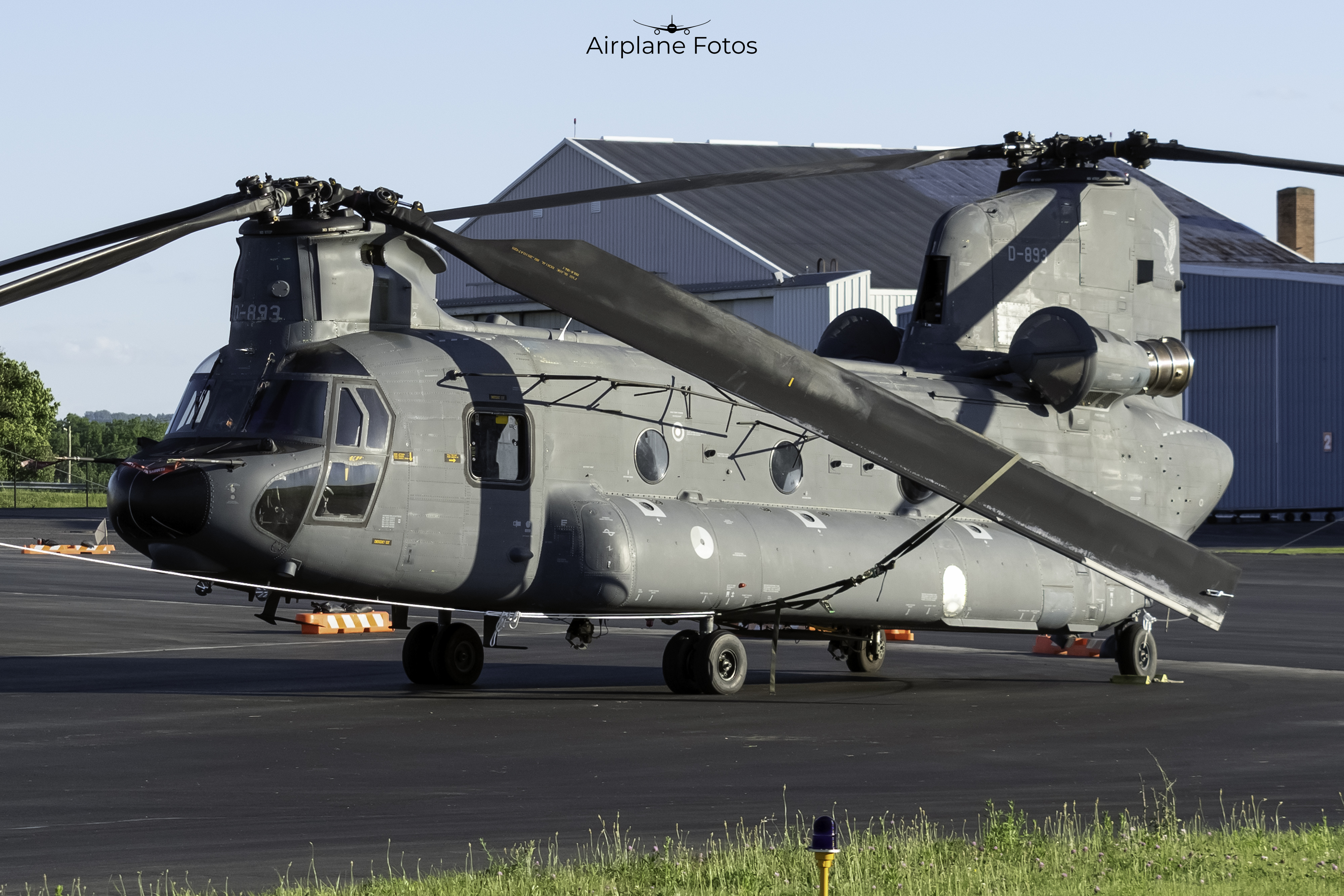 Full size: Royal Netherlands Air Force CH-47F D-893 at Reading Regional Airport/Carl A Spaatz Field