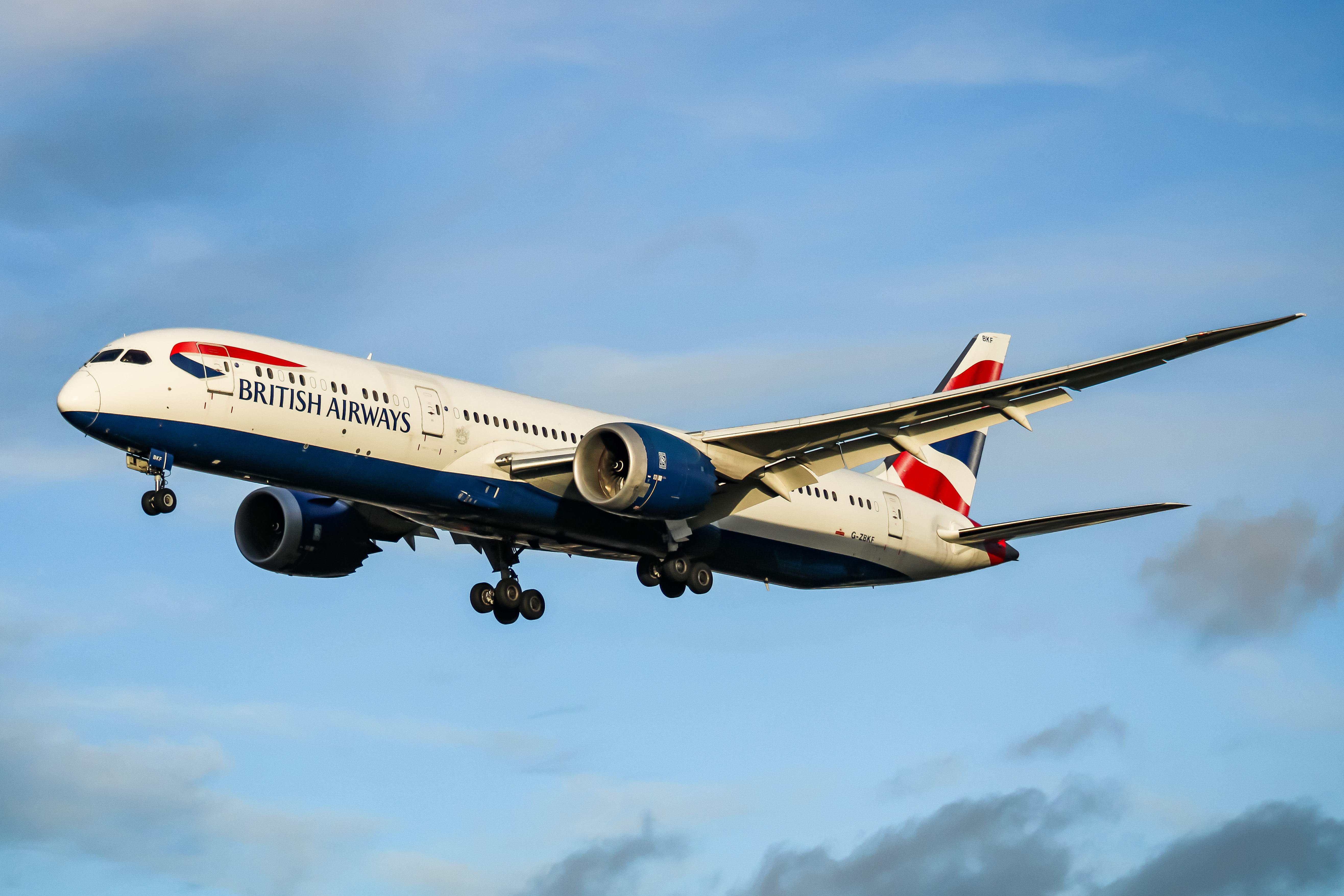 Full size: British Airways Boeing 787-9 G-ZBKF at London Heathrow International Airport
