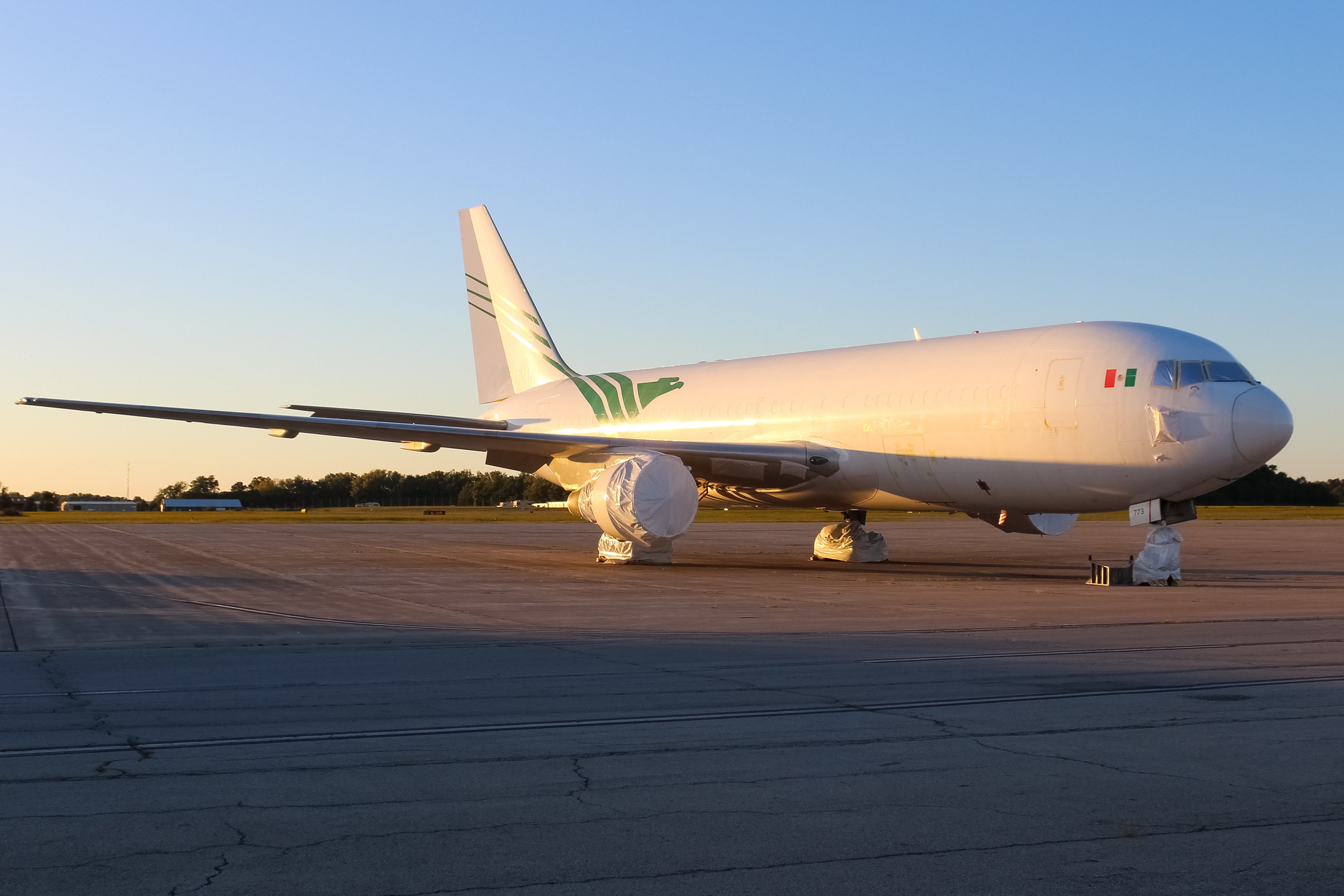 Full size: MasAir Boeing 767-200F N773AX at Wilmington Air Park