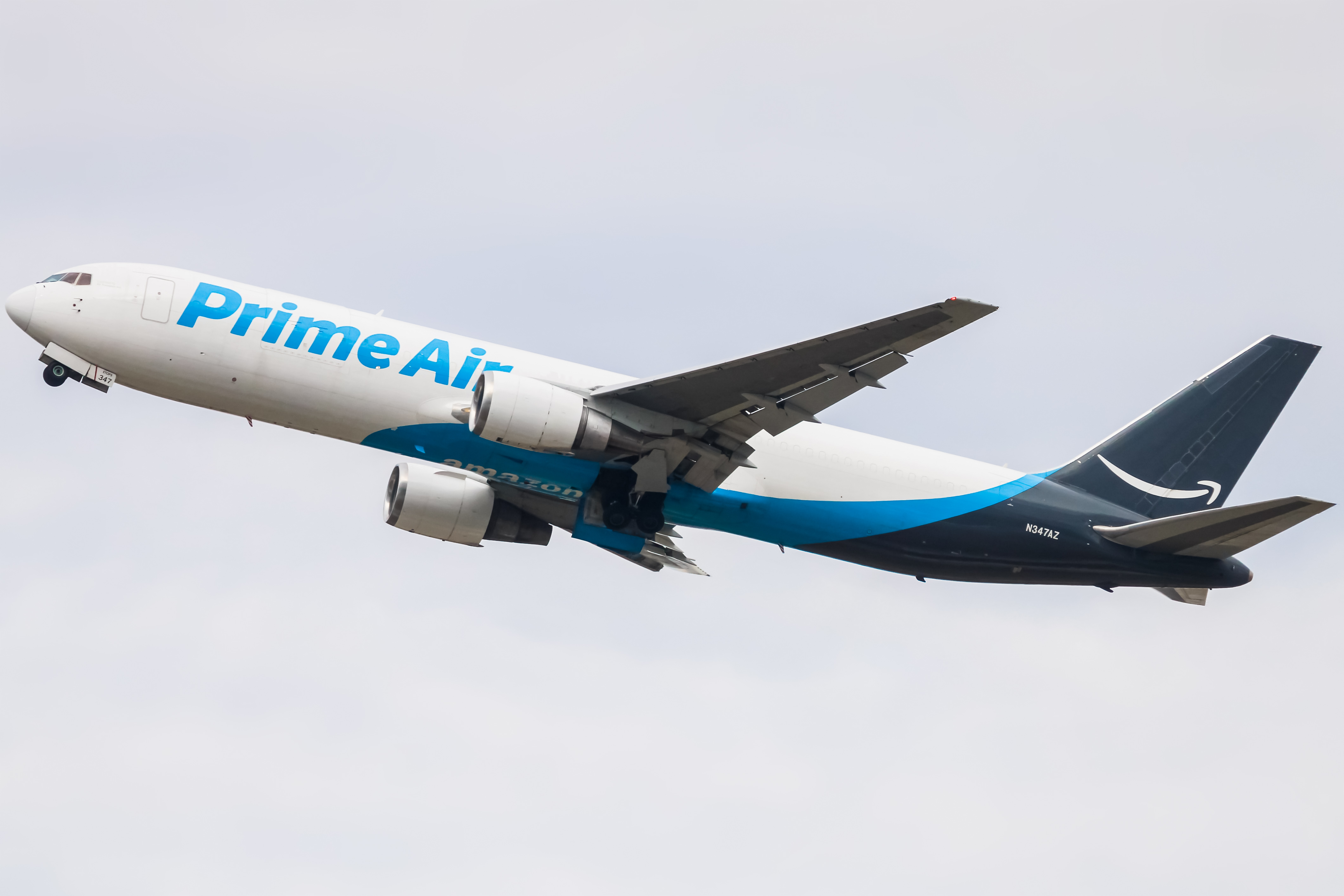 Full size: Prime Air Boeing 767-300F N347AZ at Baltimore/Washington International Thurgood Marshall Airport
