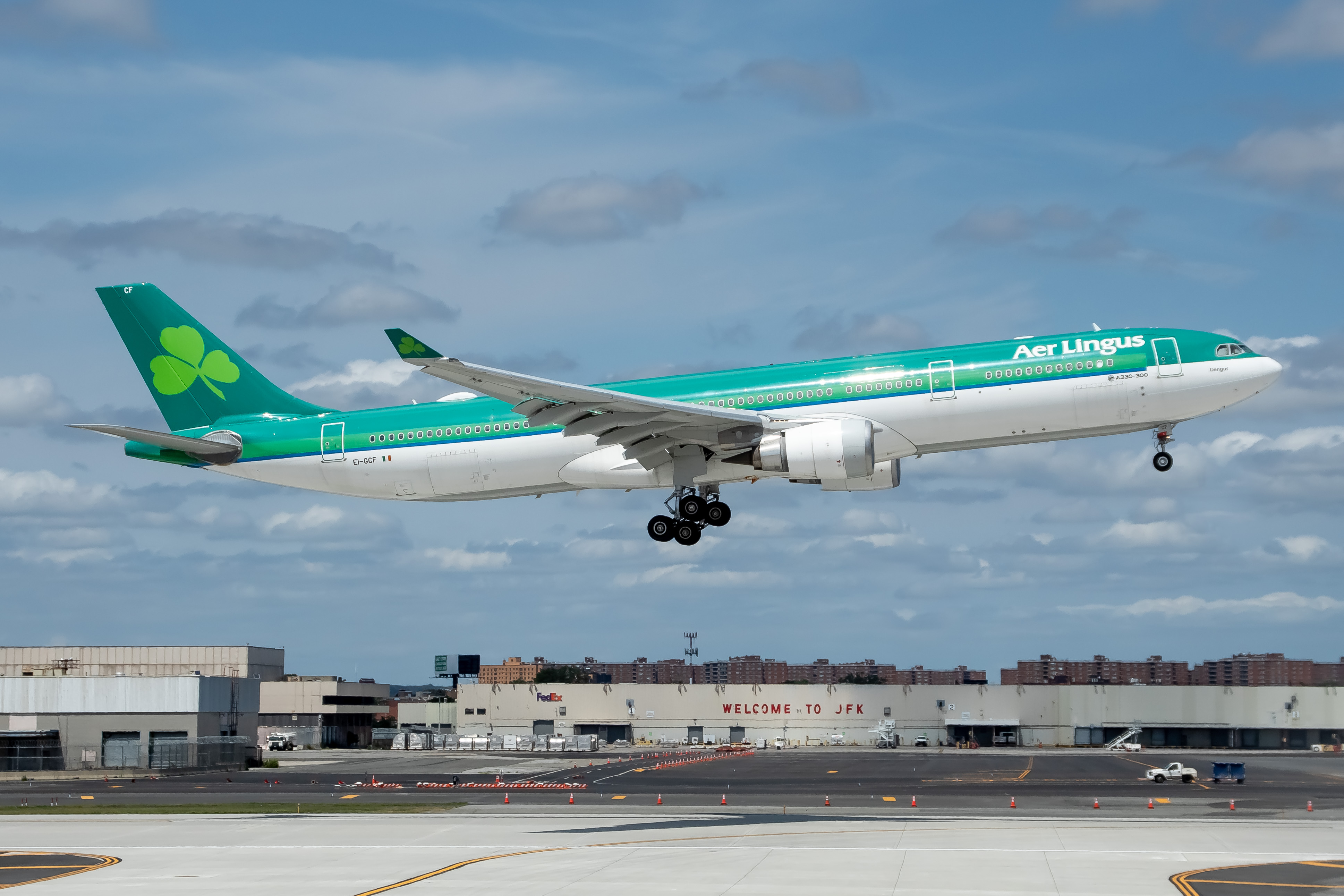 Full size: Aer Lingus Airbus A330-300 EI-GCF at John F. Kennedy International Airport