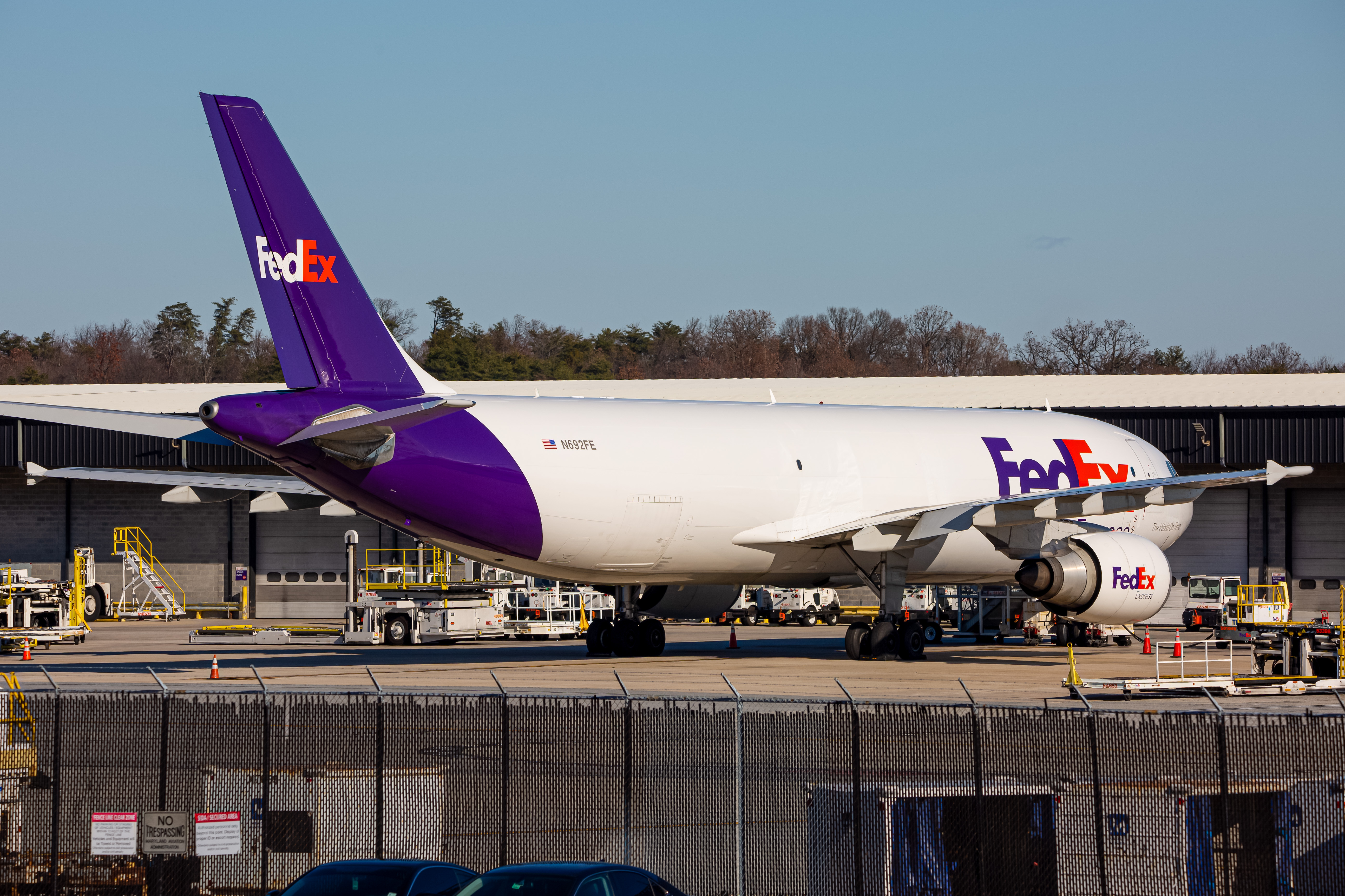 Full size: FedEx Airbus A300F-600 N692FE at Baltimore/Washington International Thurgood Marshall Airport