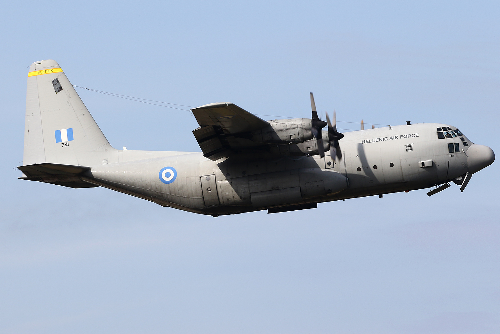 Full size: Greece - Air Force Lockheed C-130H Hercules 741 at Eindhoven Airport