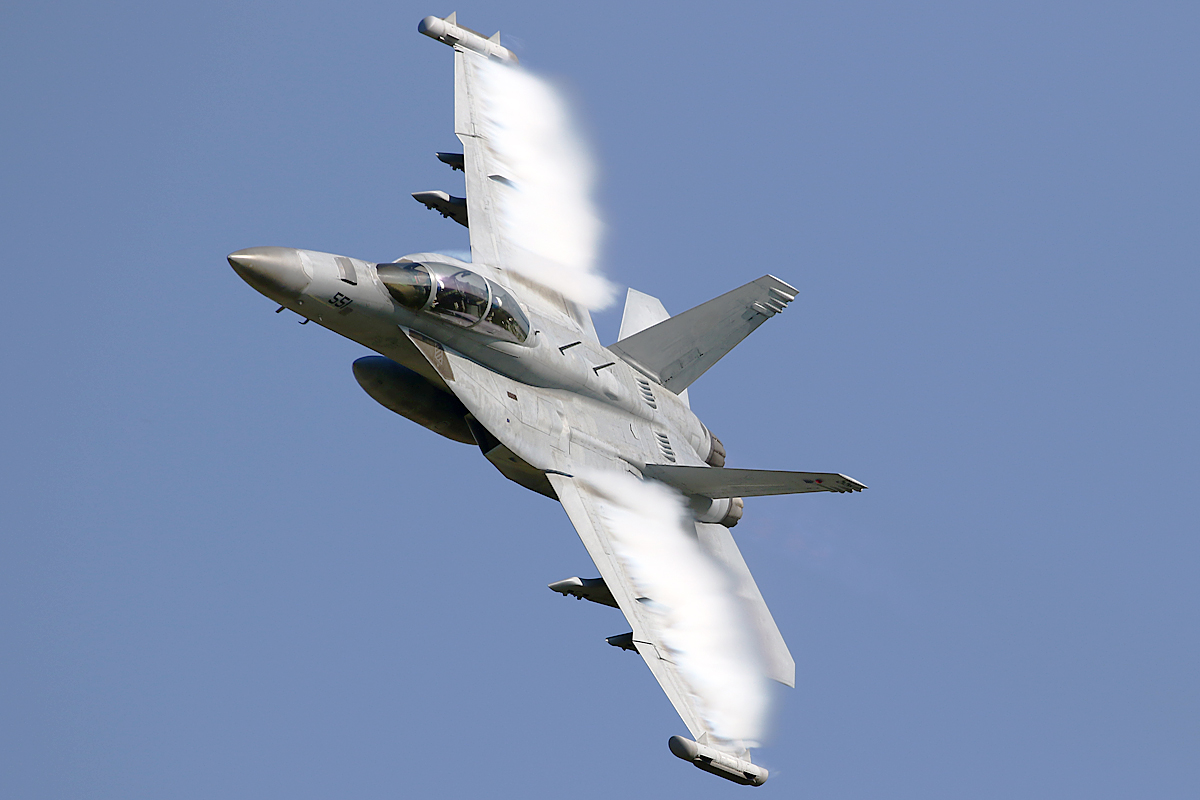 Full size: USN - United States Navy Boeing EA-18G Growler 168387 at Wittman Regional Airport