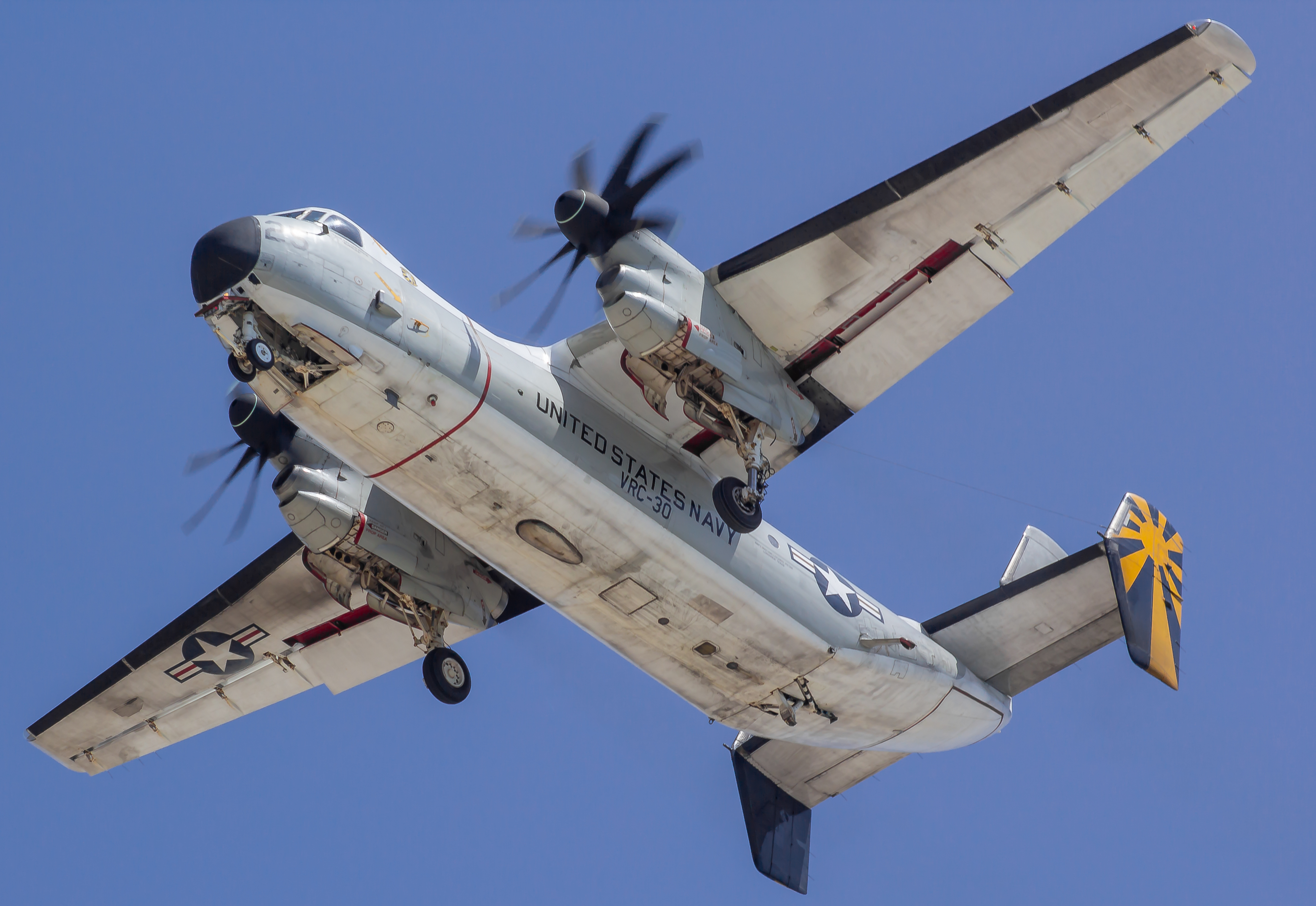 Full size: United States Navy Grumman C-2 Greyhound 162145 at North Island NAS