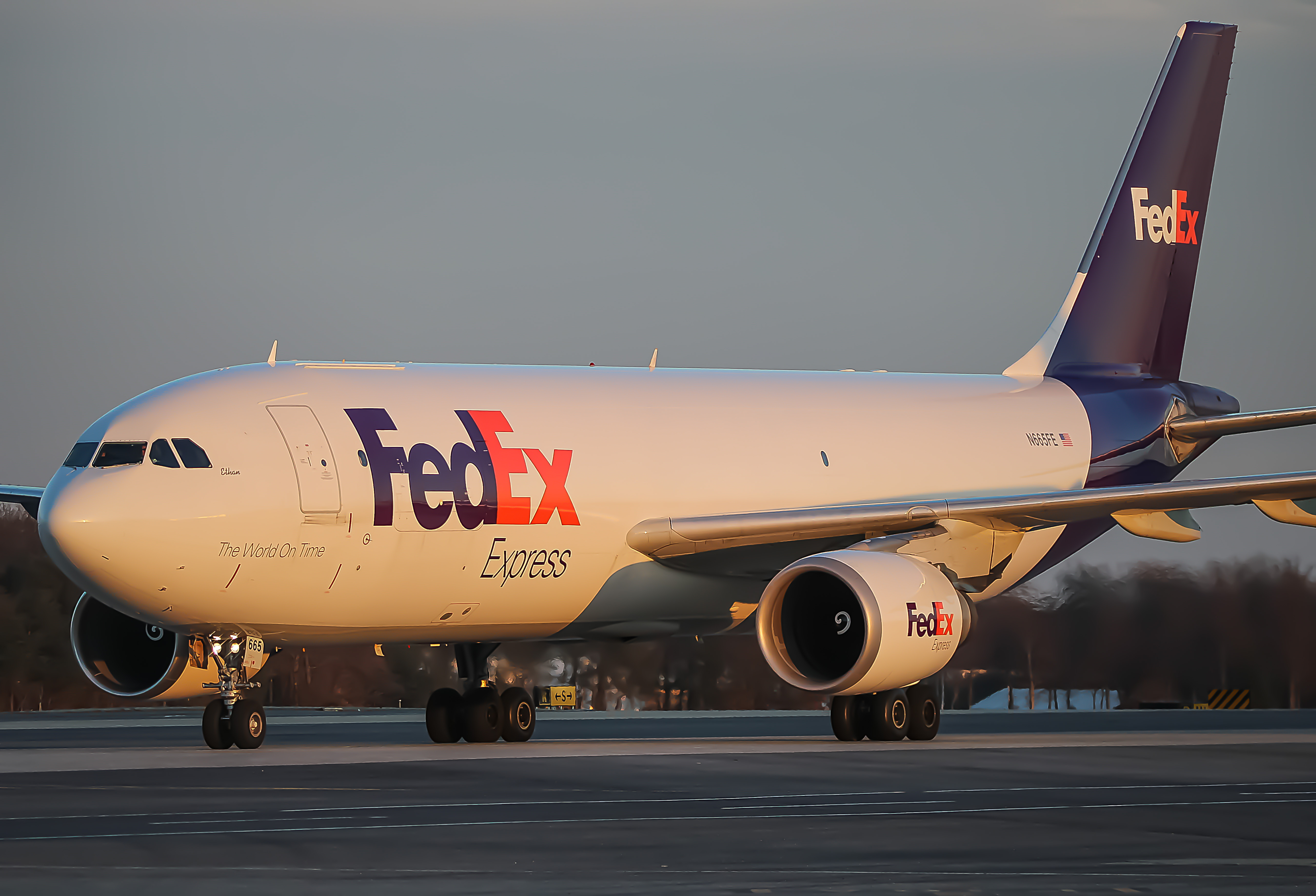 Full size: FedEx Airbus A300F-600 N665FE at Baltimore/Washington International Thurgood Marshall Airport
