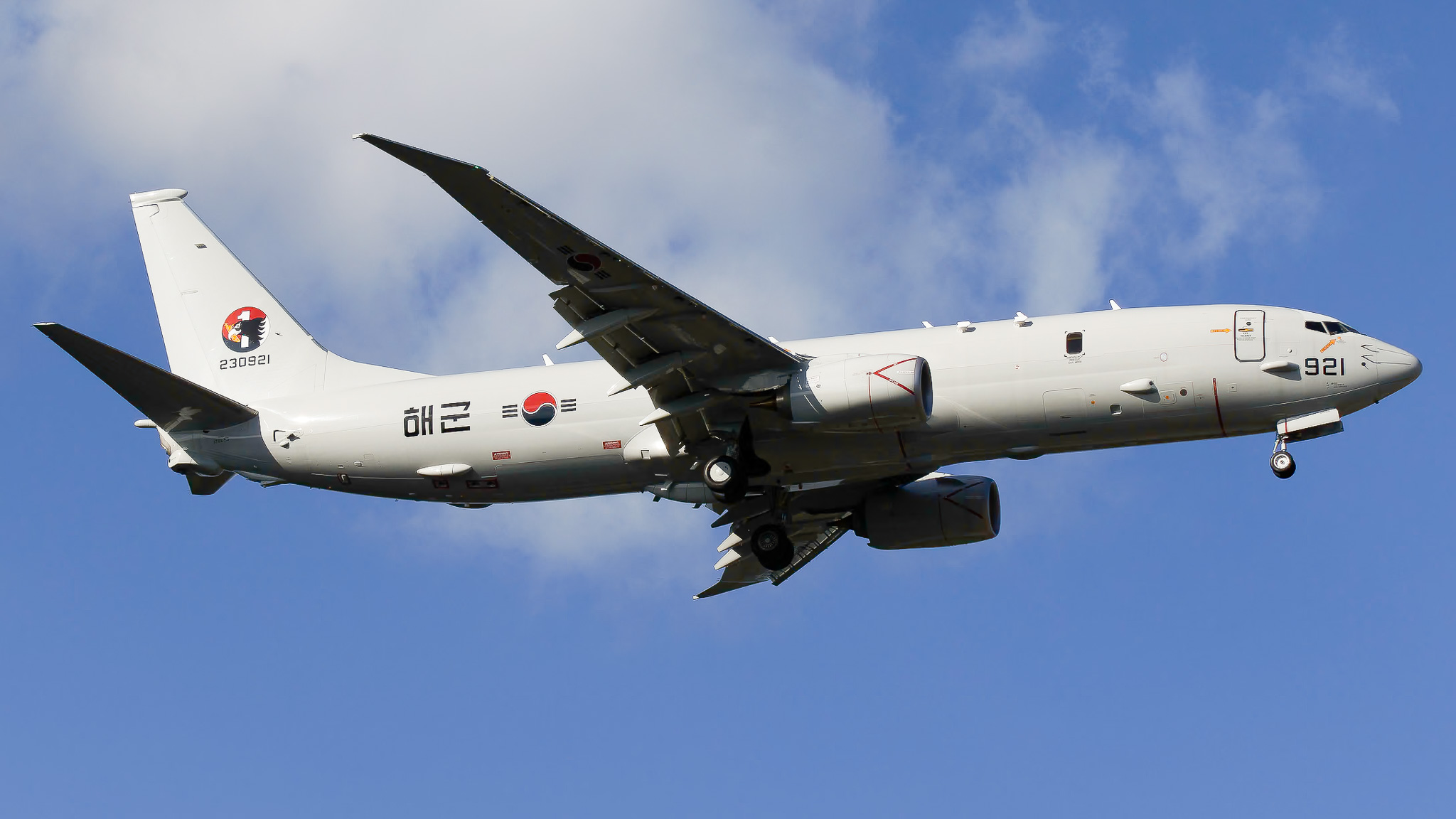Full size: South Korean Navy Boeing P-8 Poseidon  230921 at NAS Jacksonville
