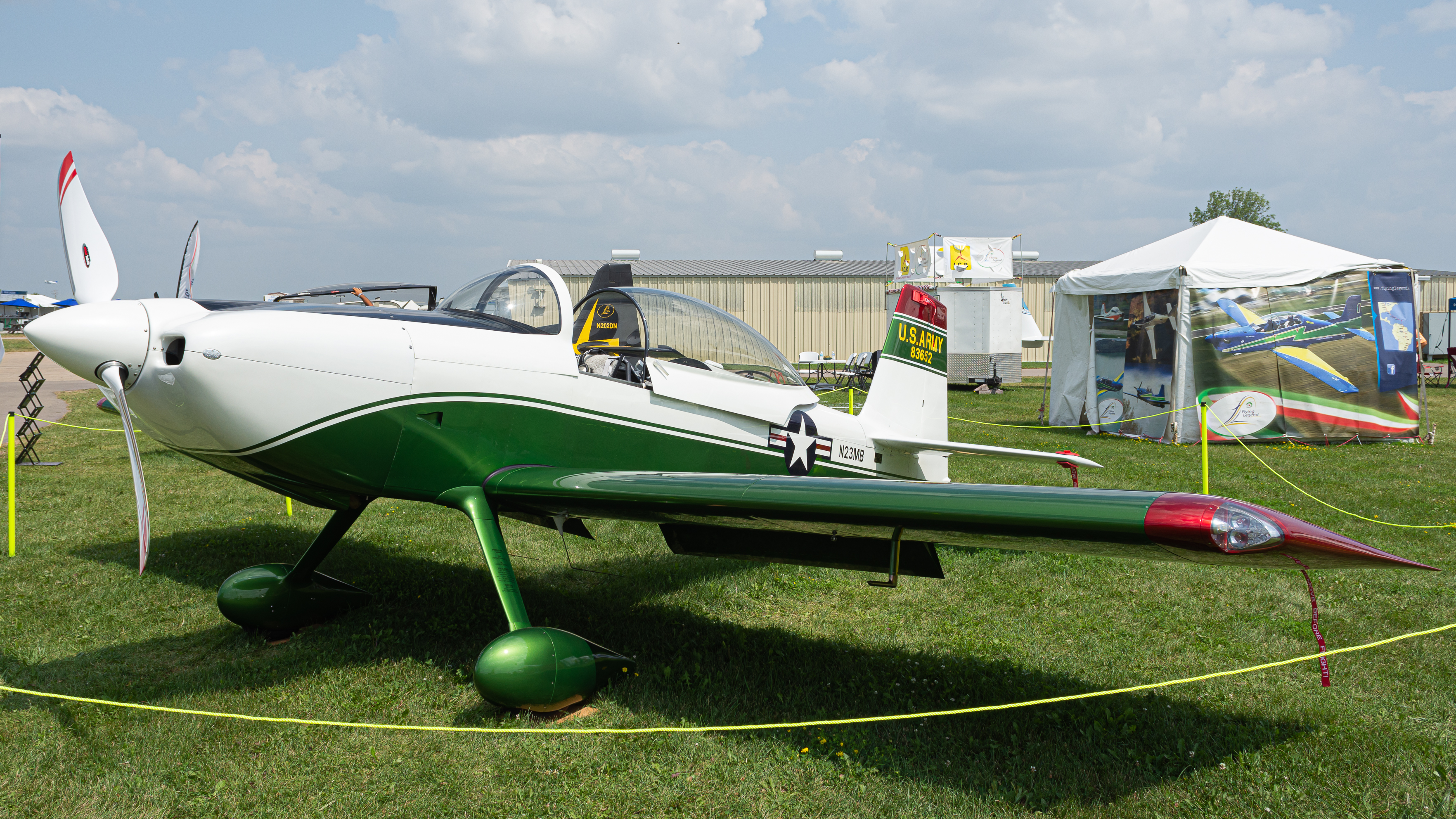 Full size: PRIVATE Vans RV-8 N23MB at Wittman Regional Airport