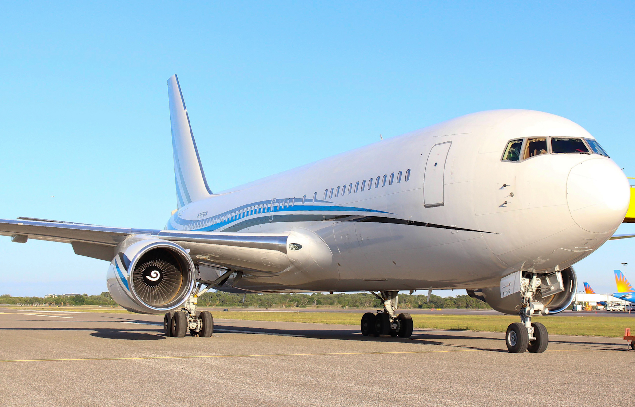 Full size: Atlas Air Boeing 767-200 N767MW  at St. Petersburg Clearwater International Airport