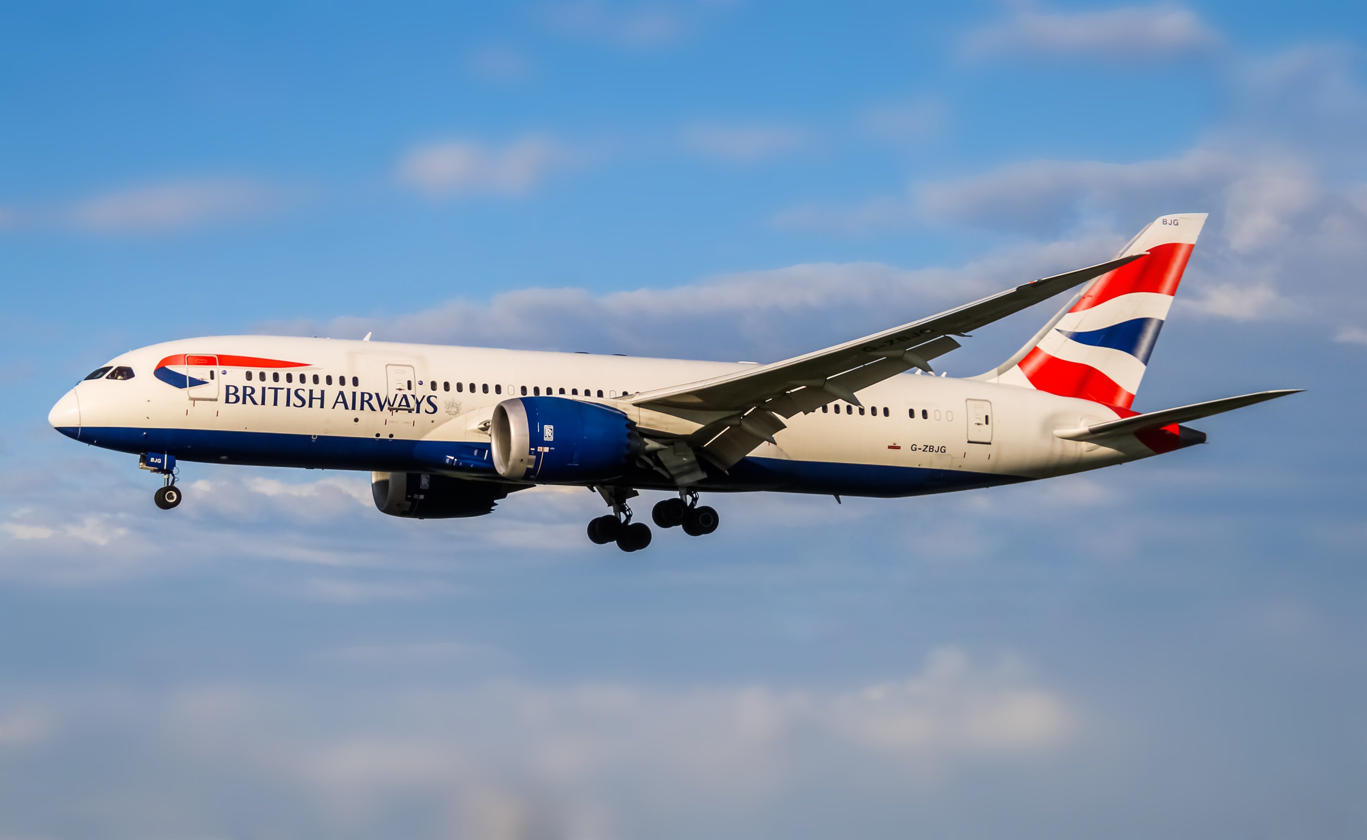 Full size: British Airways Boeing 787-8 G-ZBJG at Baltimore/Washington International Thurgood Marshall Airport