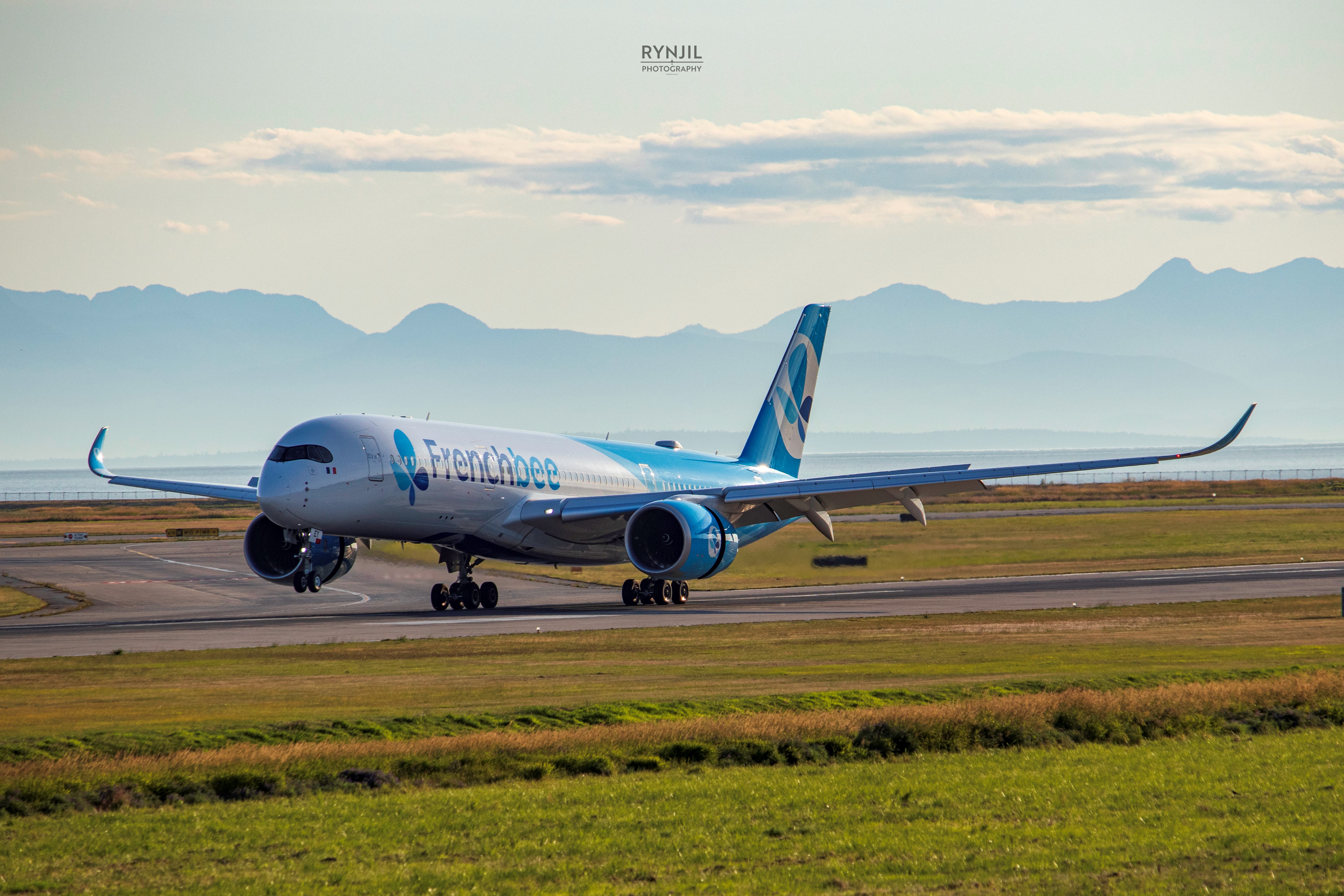 Full size: FrenchBee Airbus A350-900 F-HREY at Vancouver International Airport