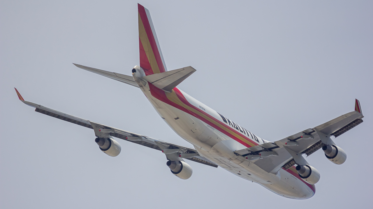 Full size: Kalitta Air Boeing 747-400F N705CK at Miami International Airport