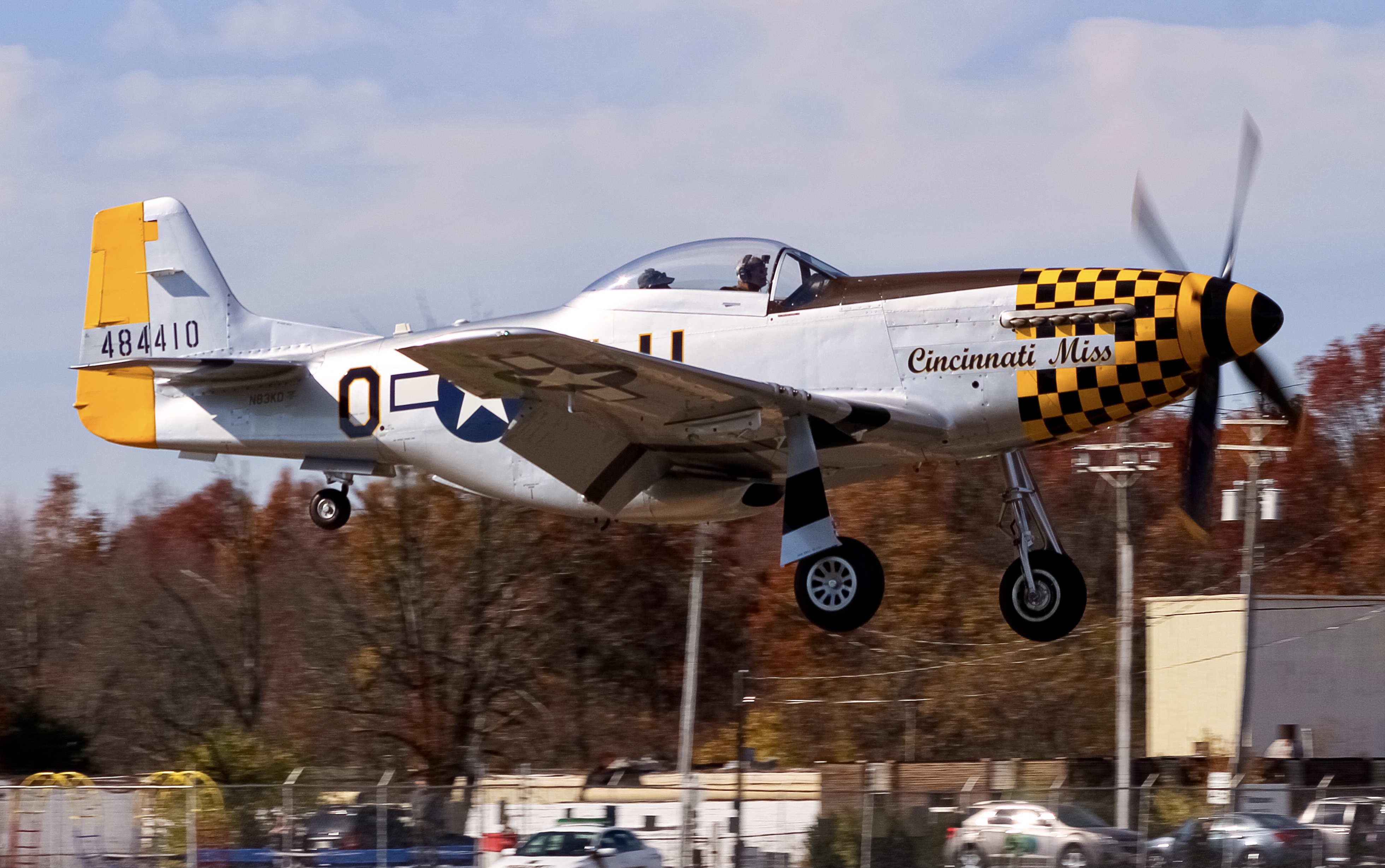 Full size: PRIVATE North American P-51 Mustang N83KD at Clermont County Airport