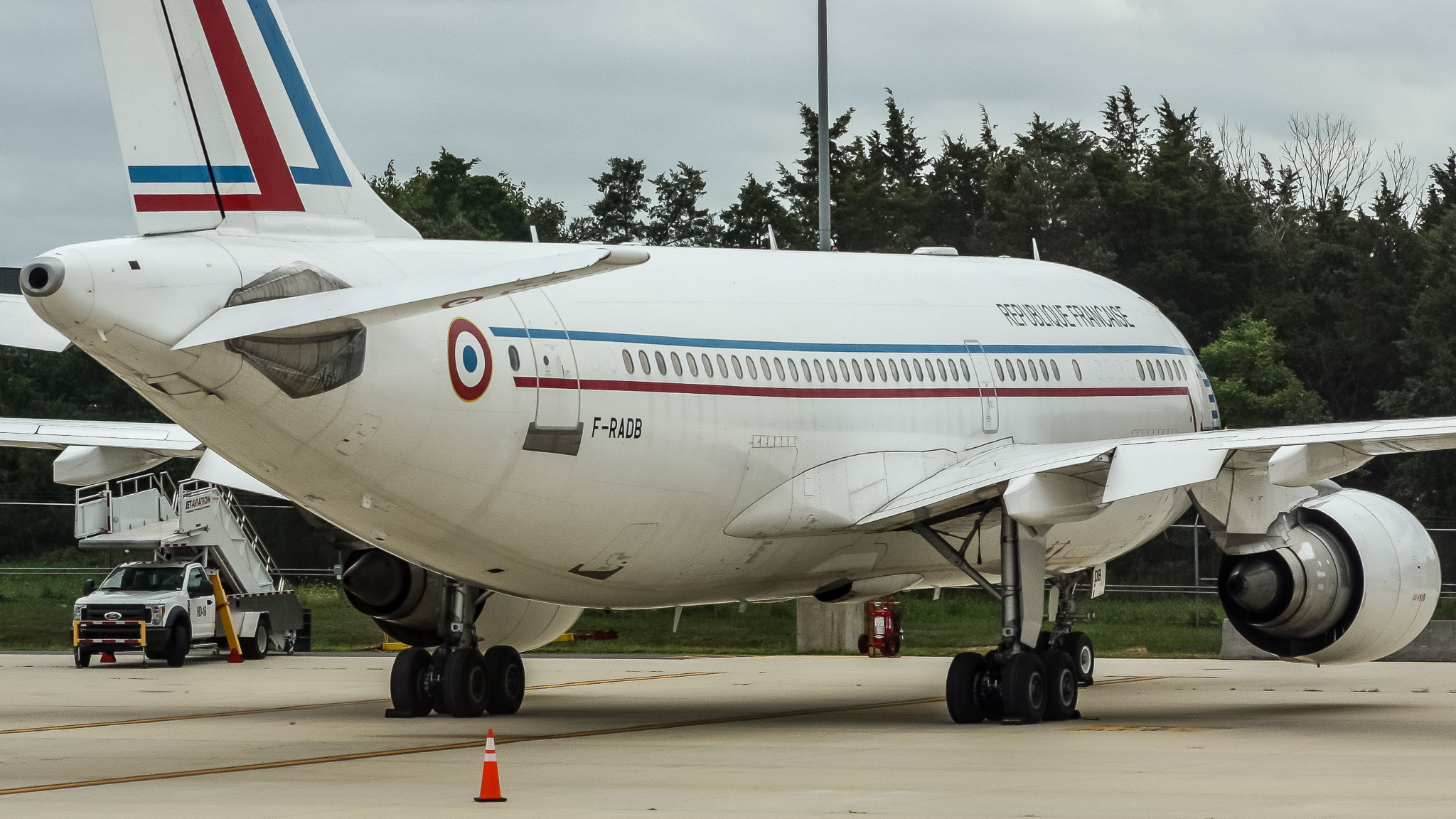 Full size: French Government Airbus A310-300 F-RADB at Washington Dulles International Airport