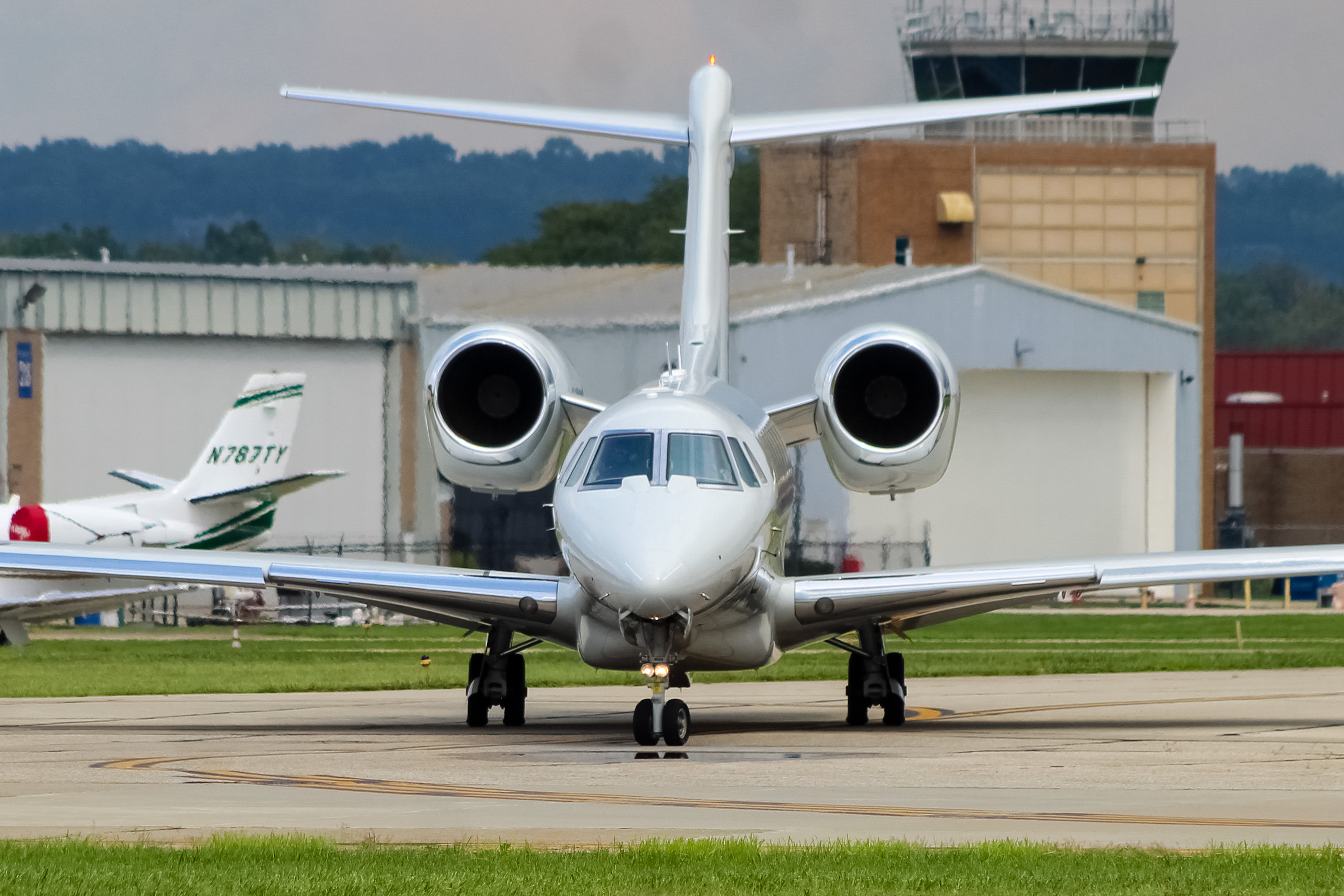 Full size: PRIVATE Cessna Citation 750 X N784XJ at Cincinnati Municipal Airport/Lunken Field