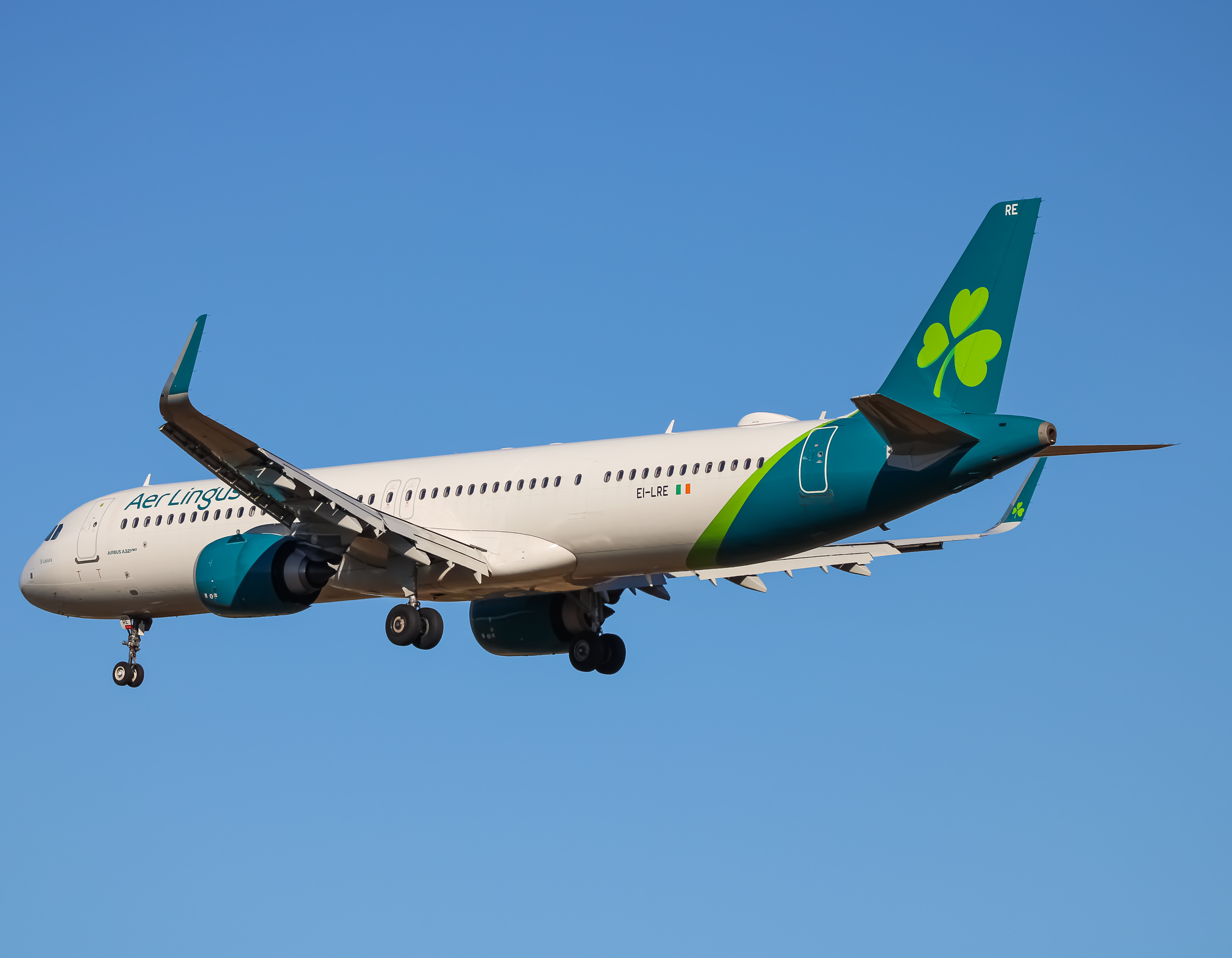Full size: Aer Lingus Airbus A321NEO EI-LRE at Washington Dulles International Airport