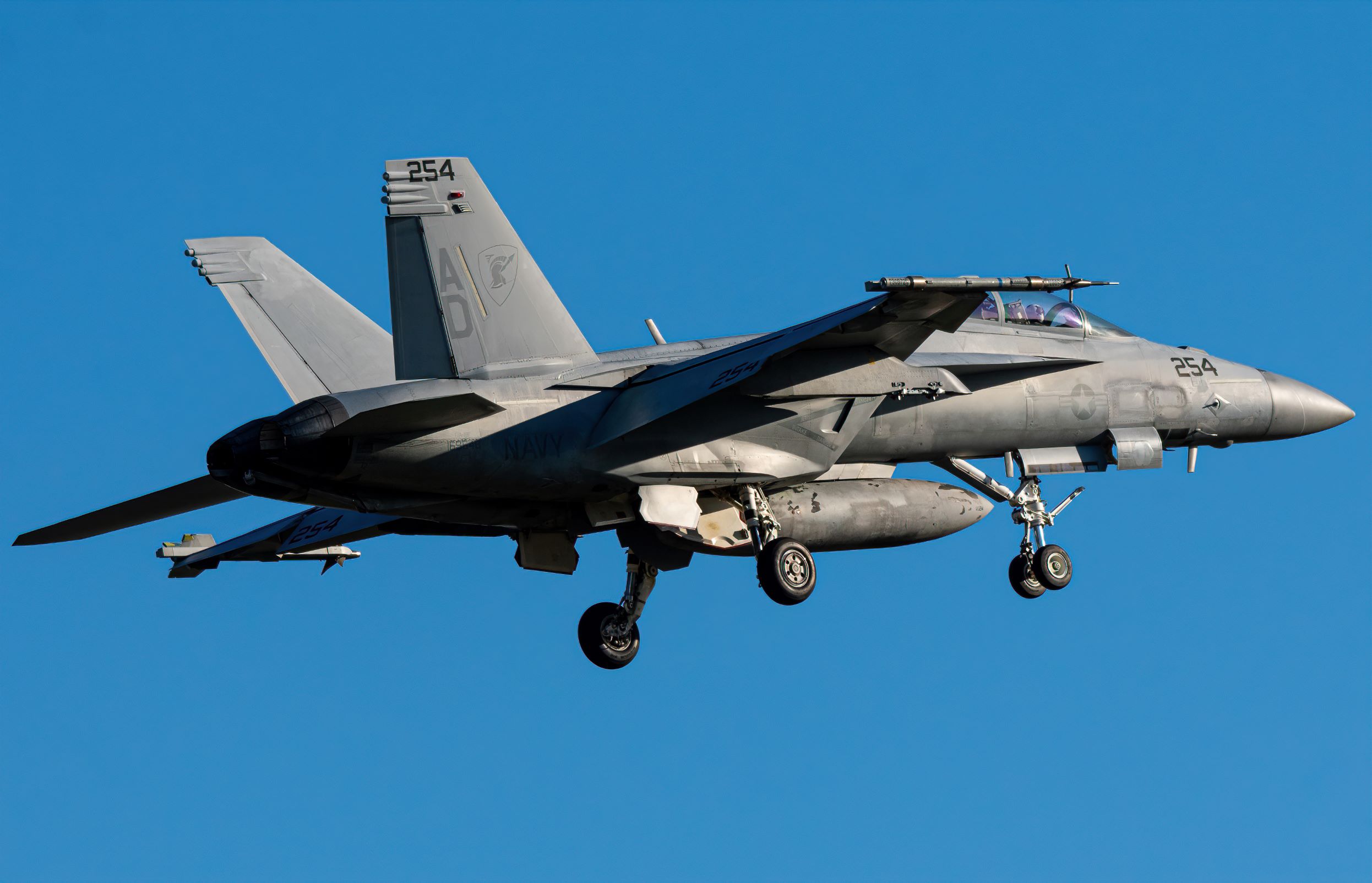 Full size: US Navy  Boeing F/A-18E/F Super Hornet 169648 at Oceana Naval Air Station (Apollo Soucek Field)
