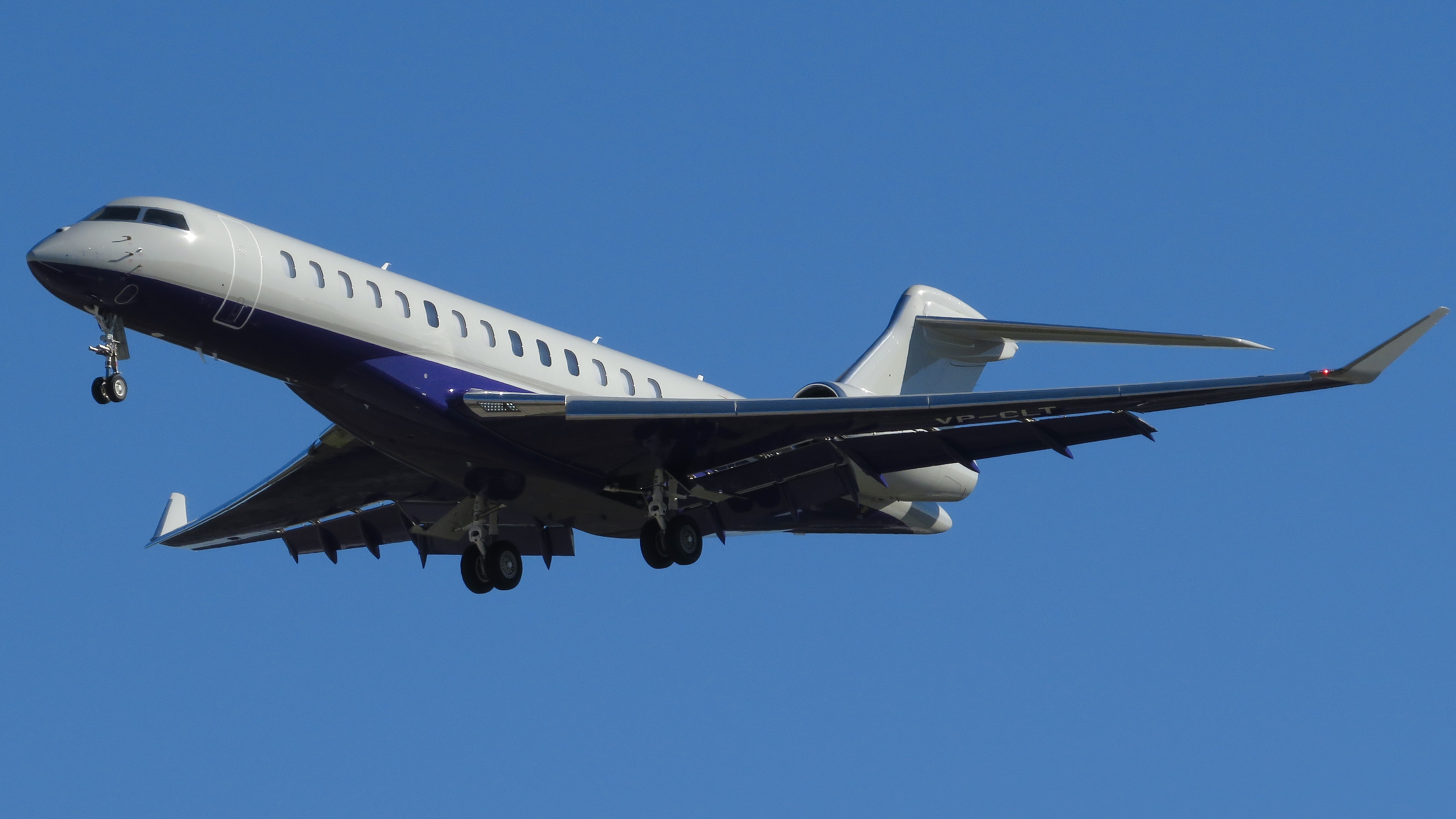 Full size: PRIVATE Bombardier Global 7500 VP-CLT at Orlando International Airport