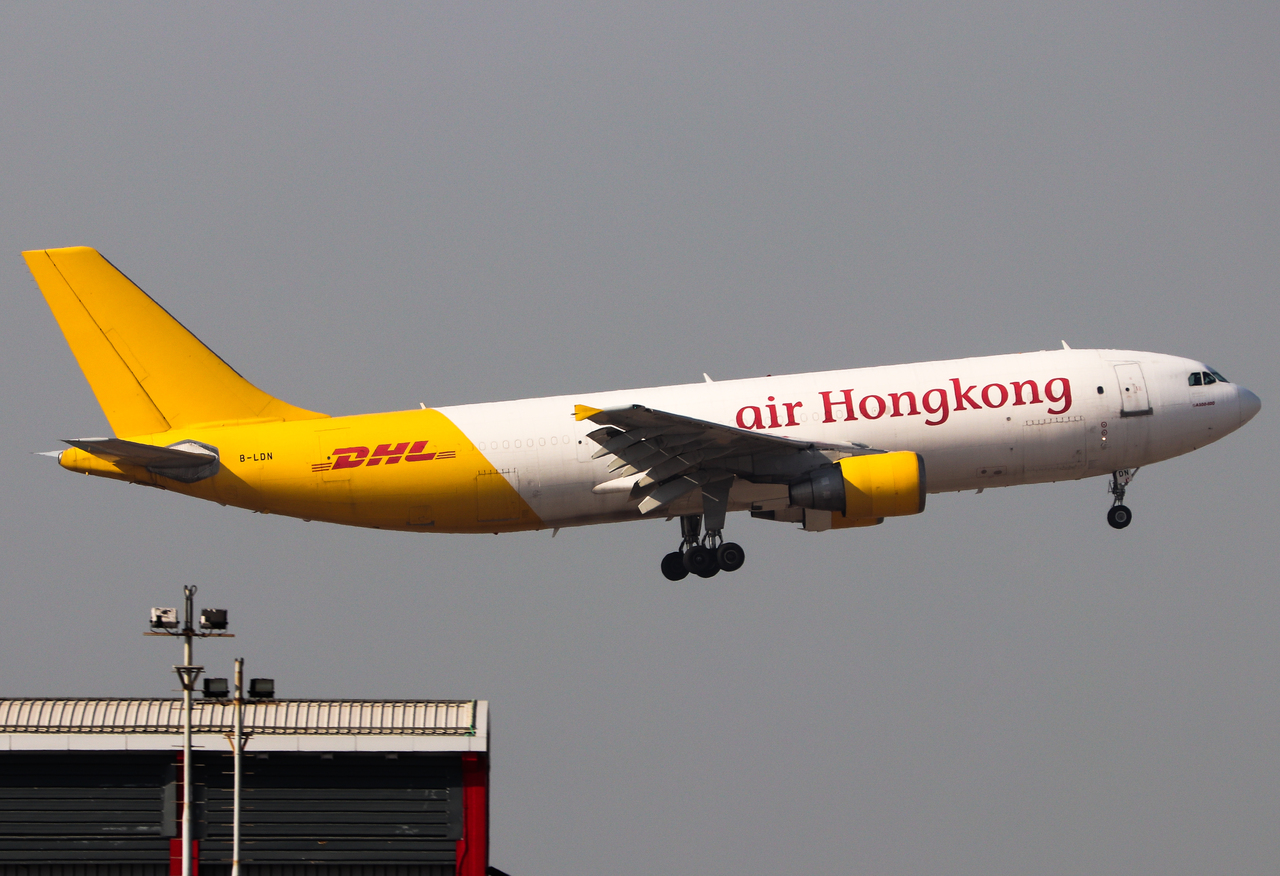 Full size: Air Hong Kong Airbus A300F-600 B-LDN at Hong Kong International Airport