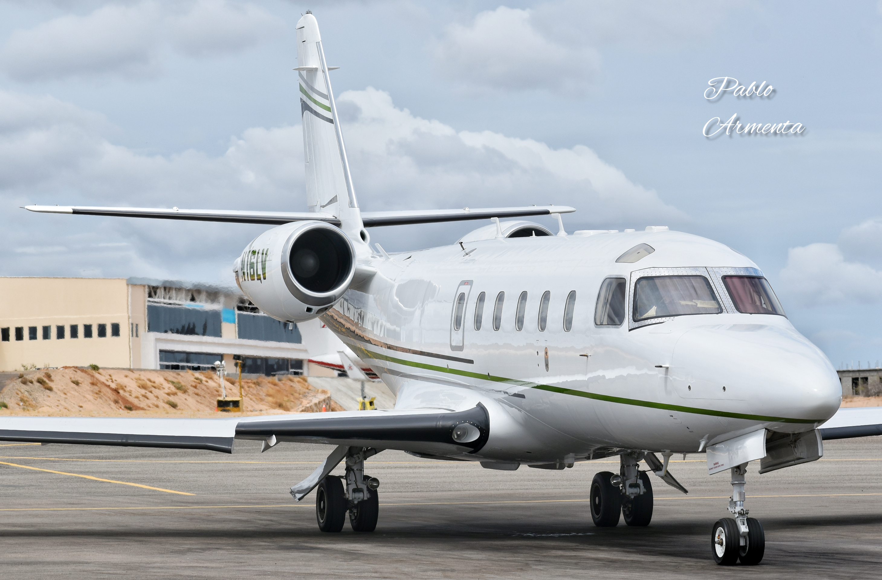 Full size: PRIVATE Gulfstream Astra  N16LV at Aeropuerto de Cabo San Lucas Internacional