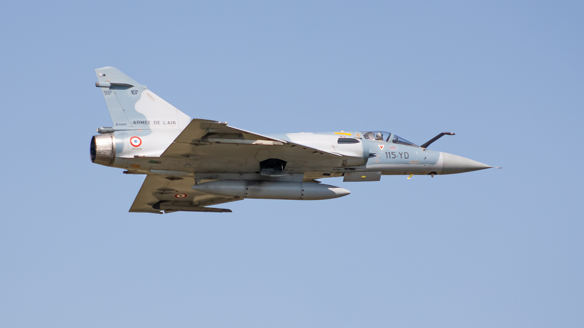Full size: France Air Force Dassault Mirage 2000 115-YD at 