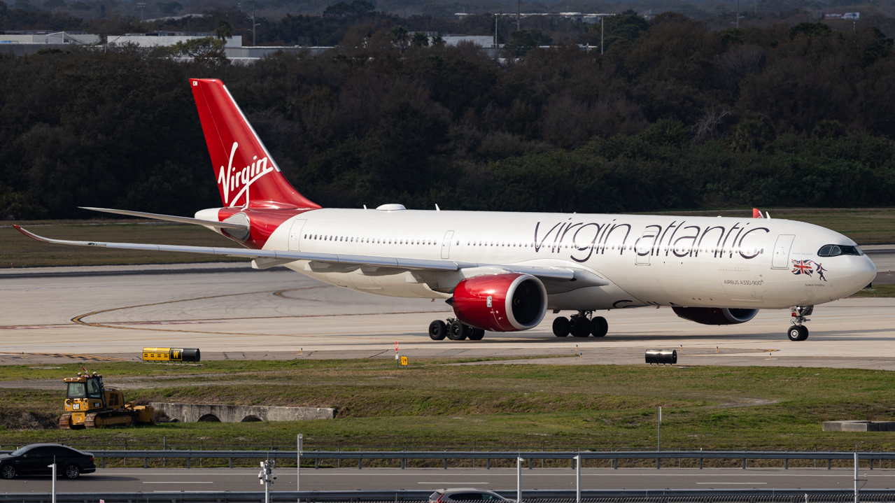Full size: Virgin Atlantic Airbus A330-900 G-VTOM at Tampa International Airport