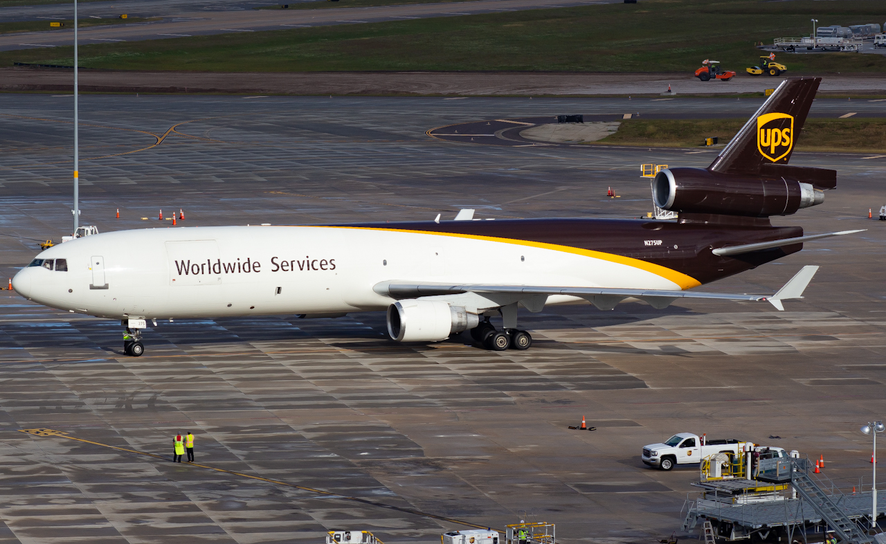 Full size: United Parcel Service McDonnell Douglas MD-11F N275UP at Tampa International Airport