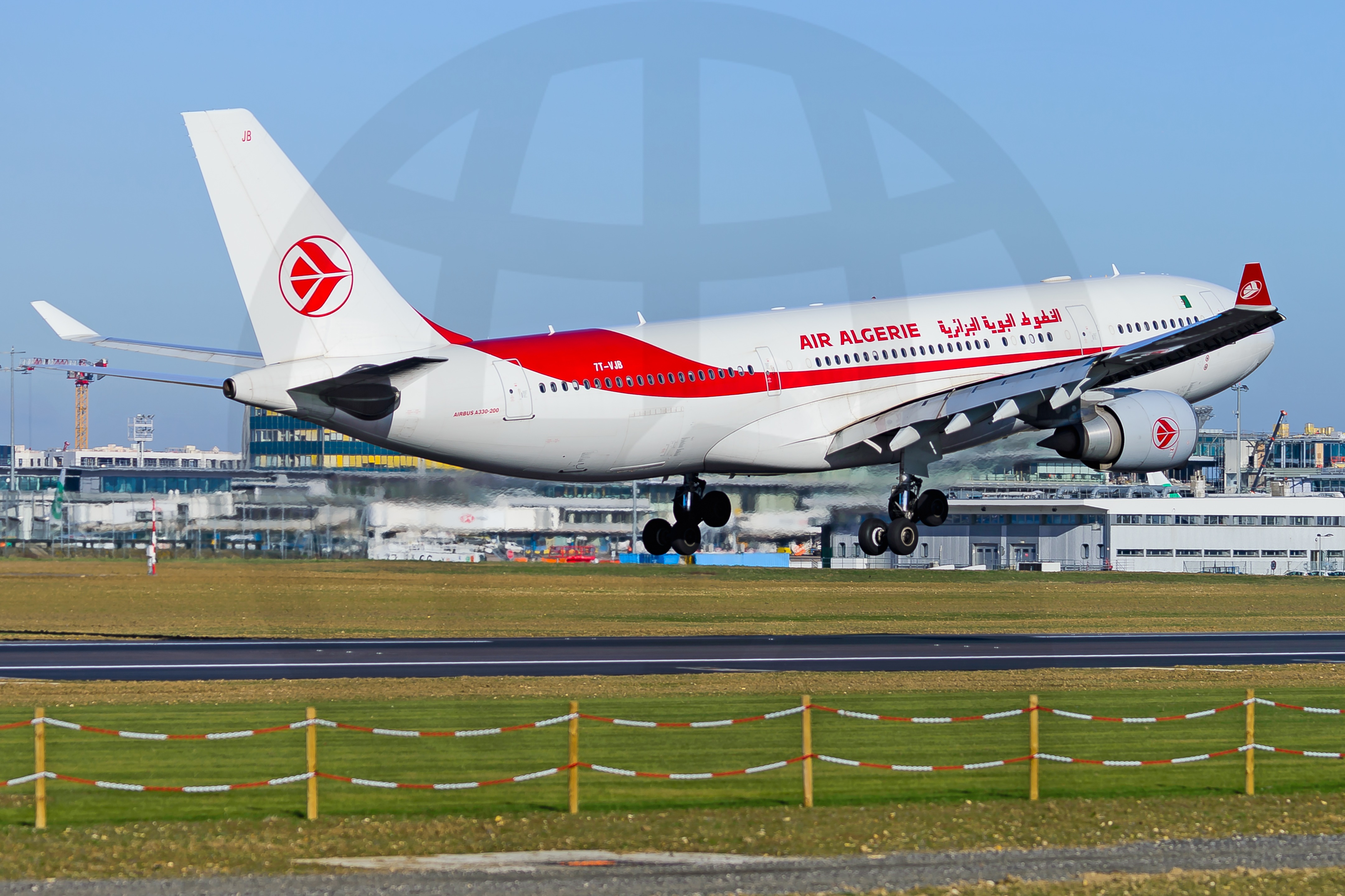 Full size: Air Algerie Airbus A330-200 7T-VJB at Paris Orly Airport