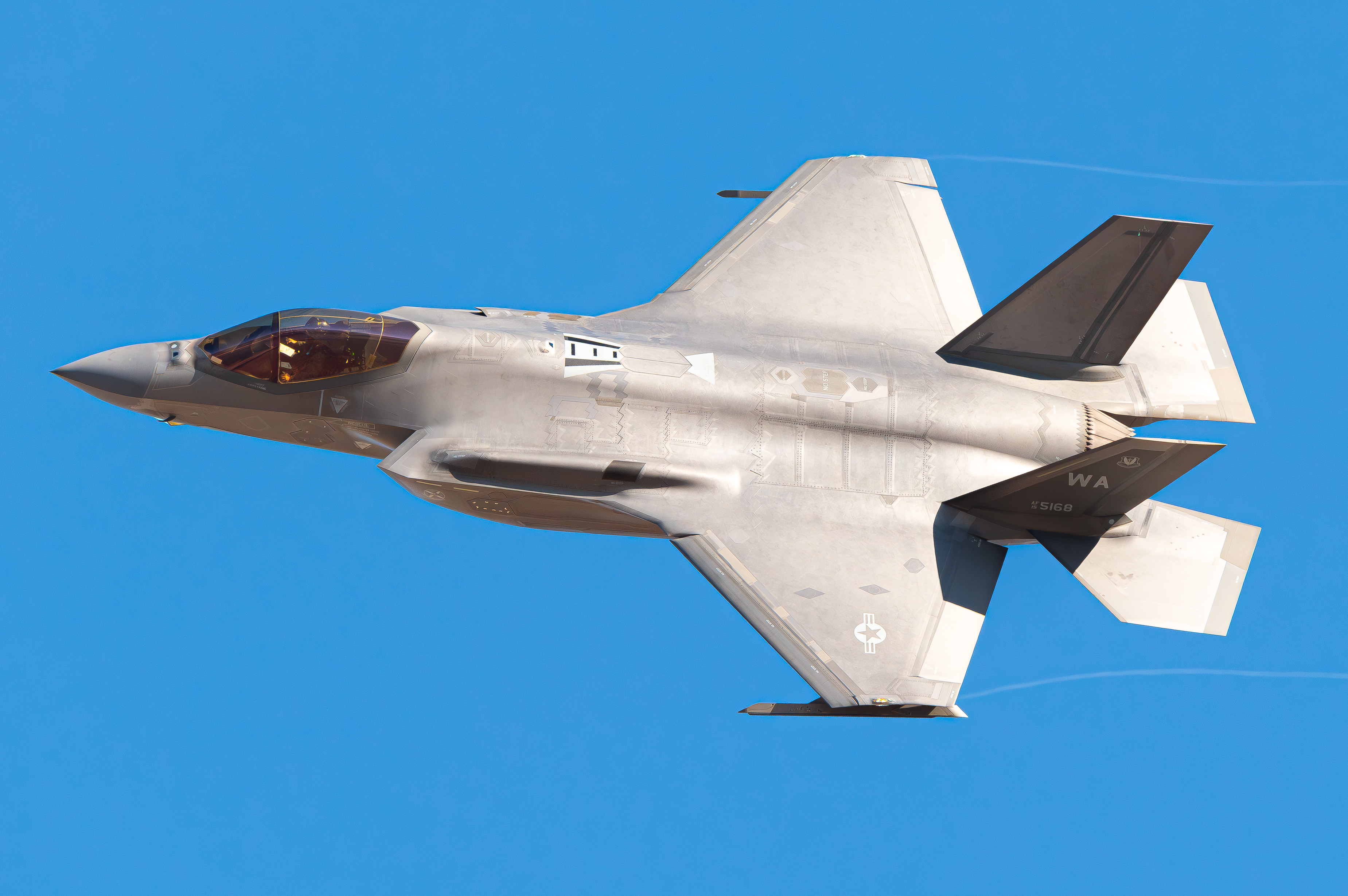 Full size: USAF - United States Air Force Lockheed Martin F-35 Lightning 15-5168 at Nellis Air Force Base