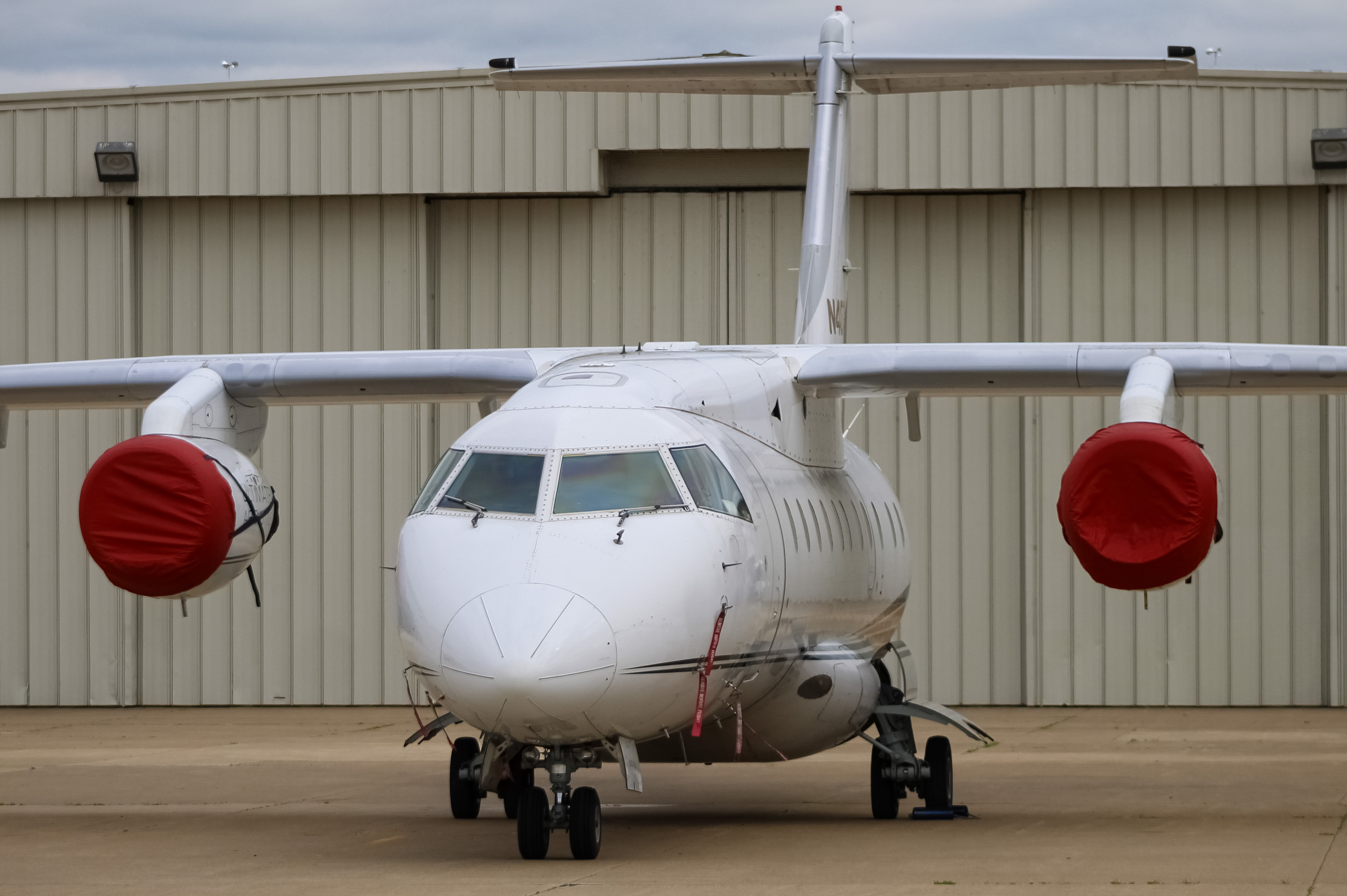 Full size: Ultimate Air Shuttle  Dornier 328JET N407FJ at Cincinnati Municipal Airport/Lunken Field