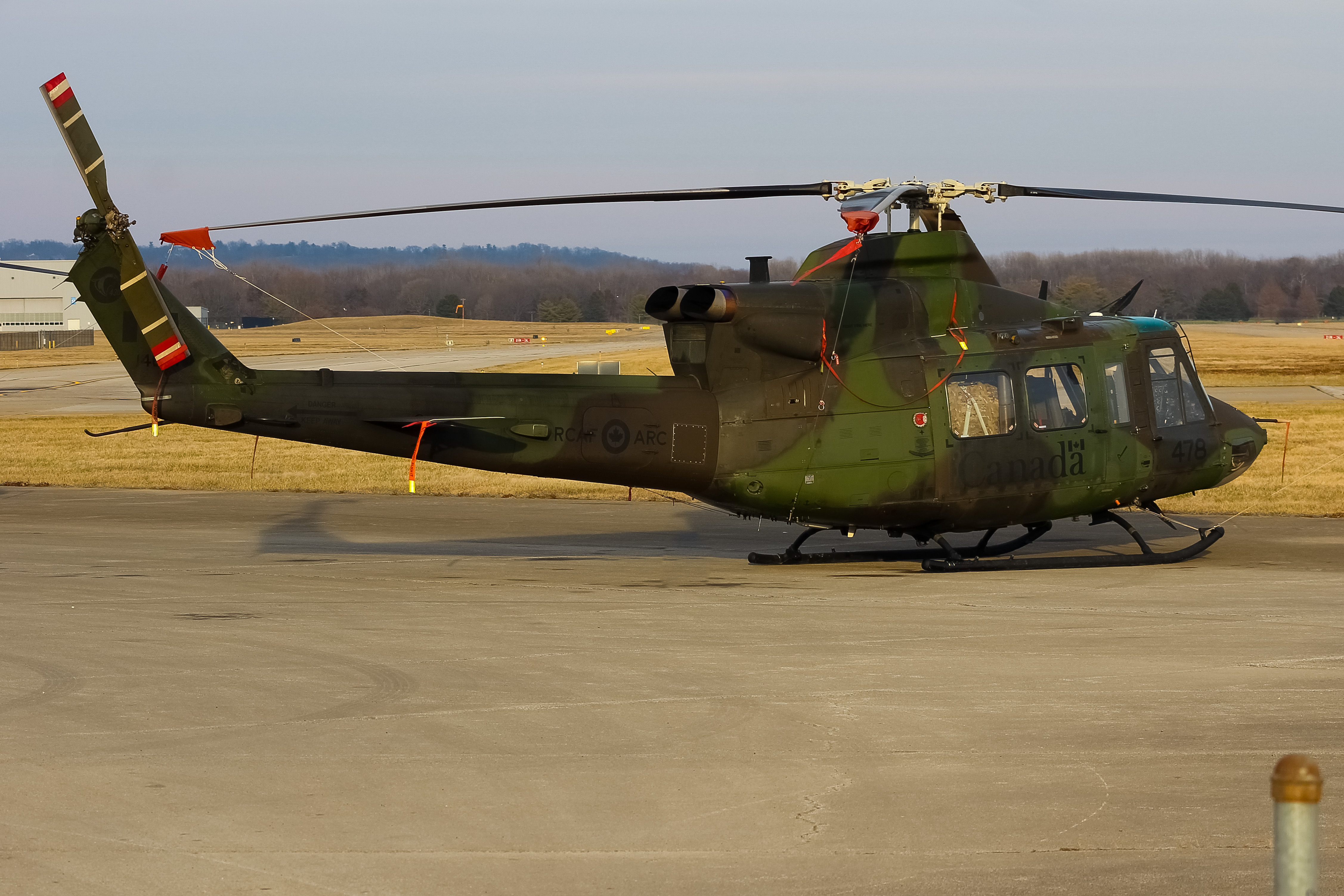 Full size: Royal Canadian Air Force Bell CH-146 Griffon 146478 at Cincinnati Municipal Airport/Lunken Field