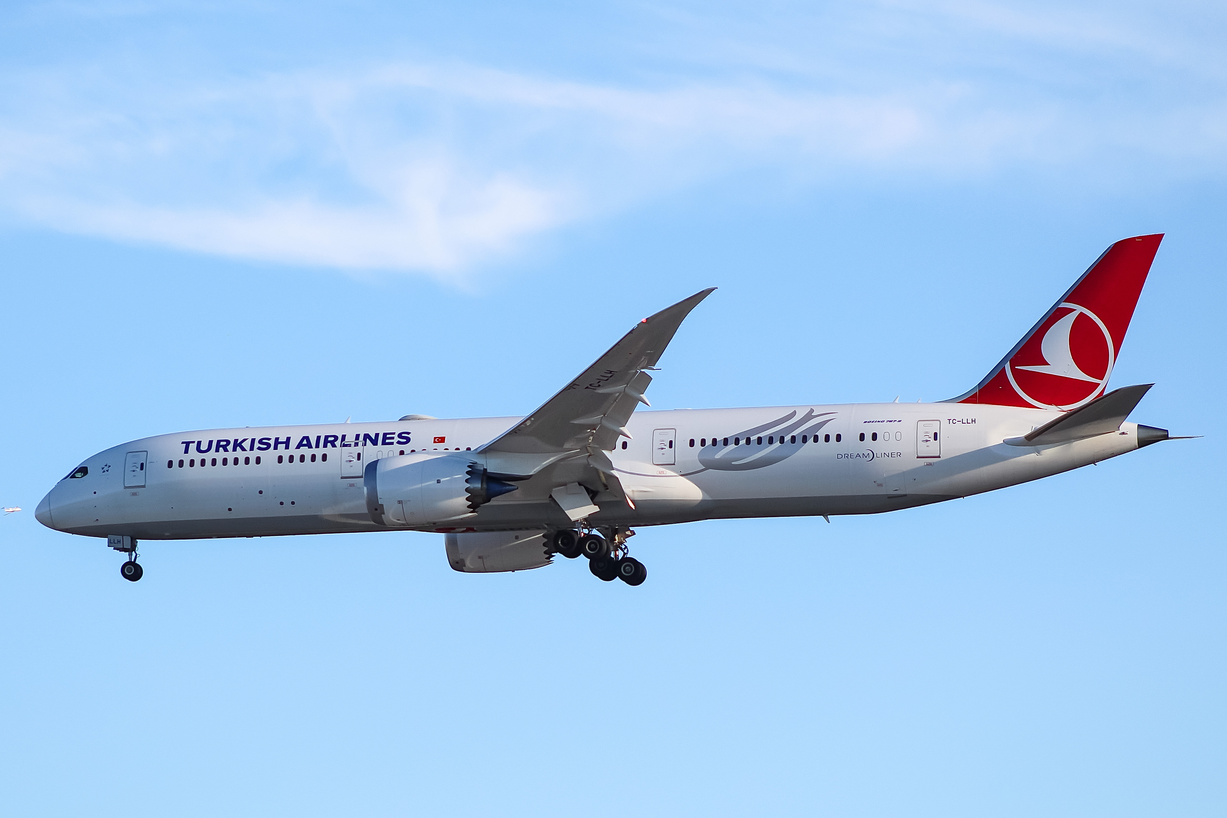 Full size: Turkish Airlines Boeing 787-9 TC-LLH at Chicago O'Hare International Airport