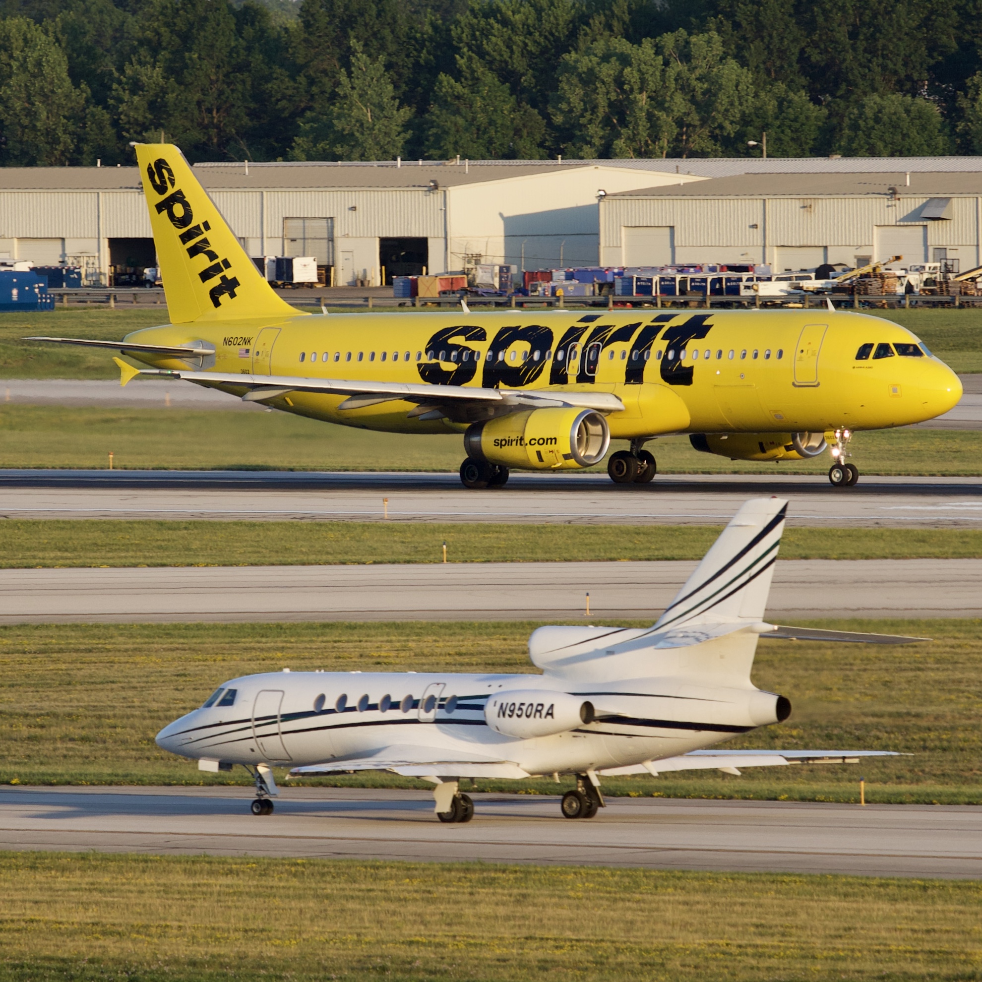 Full size: Spirit Airlines Airbus A320 N602NK at John Glenn Columbus International Airport