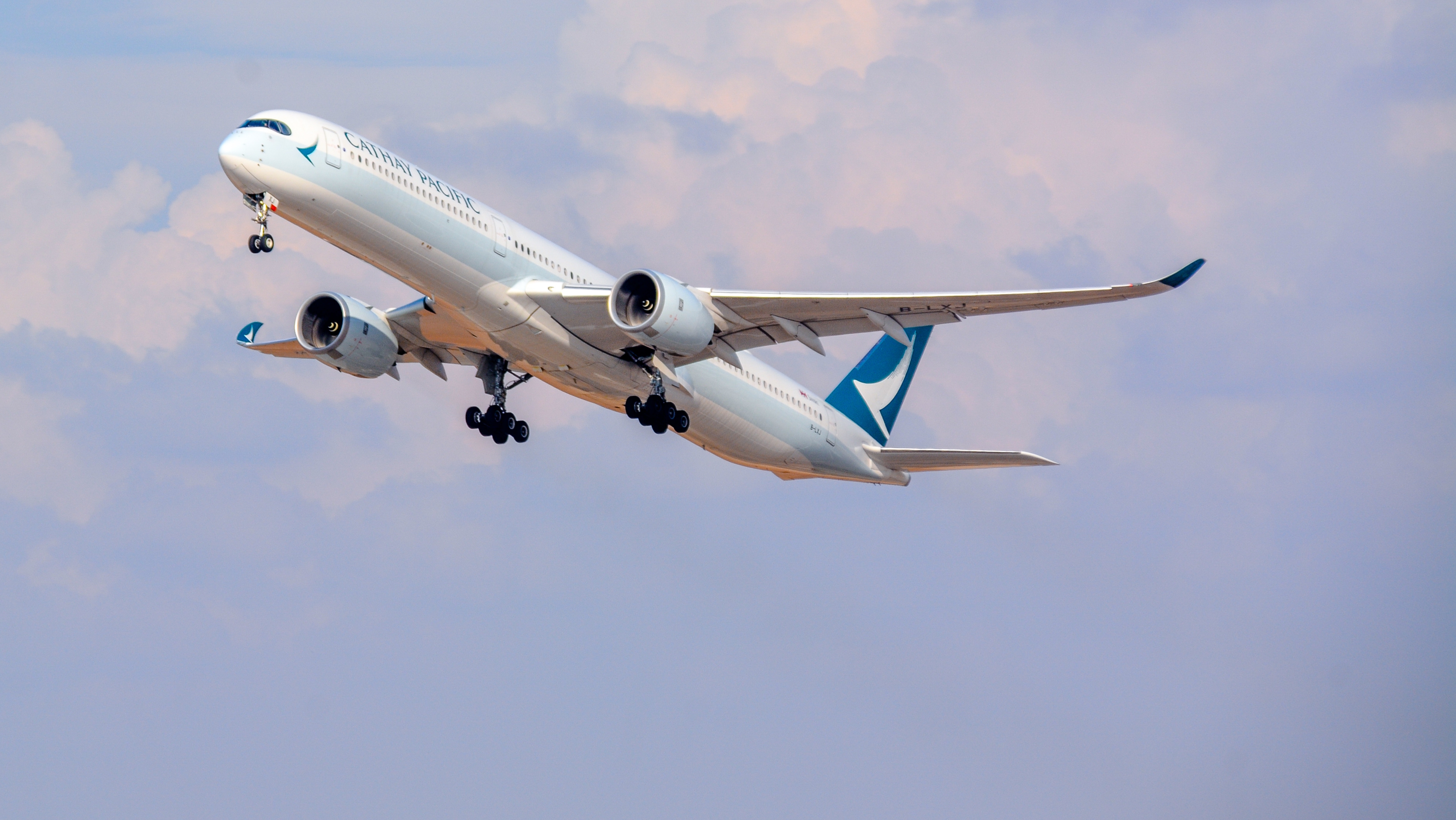 Full size: Cathay Pacific Airbus A350-1000 B-LXJ at Tel Aviv-Ben Gurion Airport