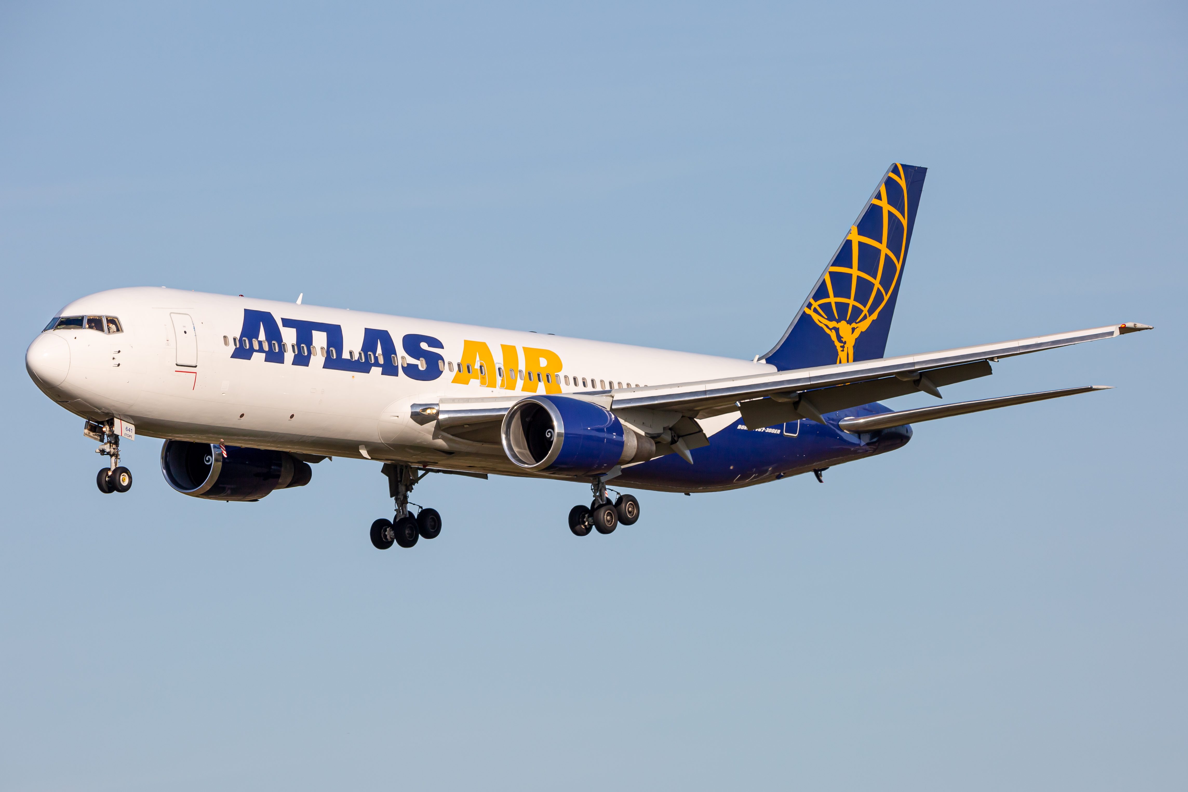 Full size: Atlas Air Boeing 767-300ER N641GT at Baltimore/Washington International Thurgood Marshall Airport
