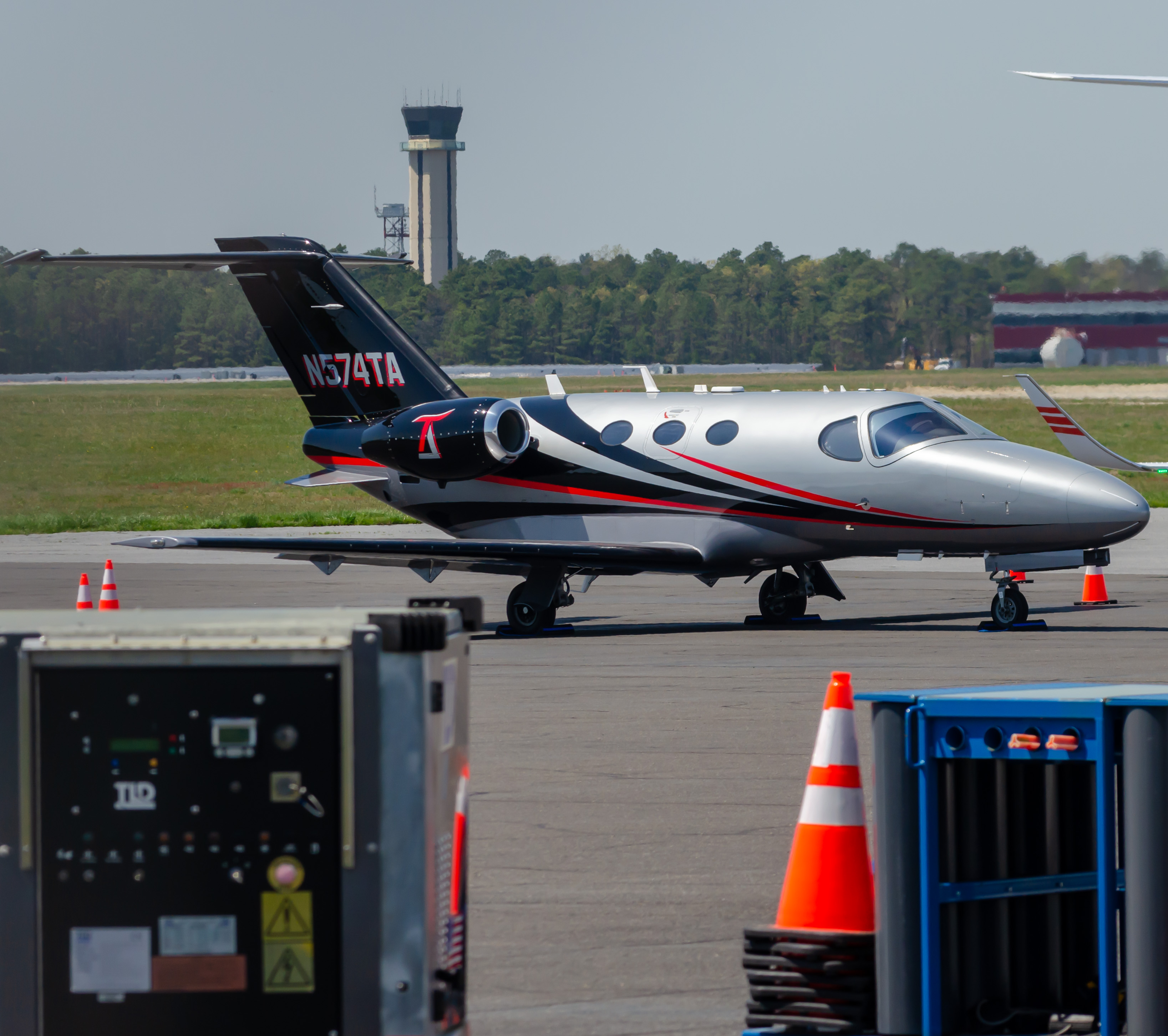 Full size: PRIVATE cessna 510 N574TA at Atlantic City International Airport
