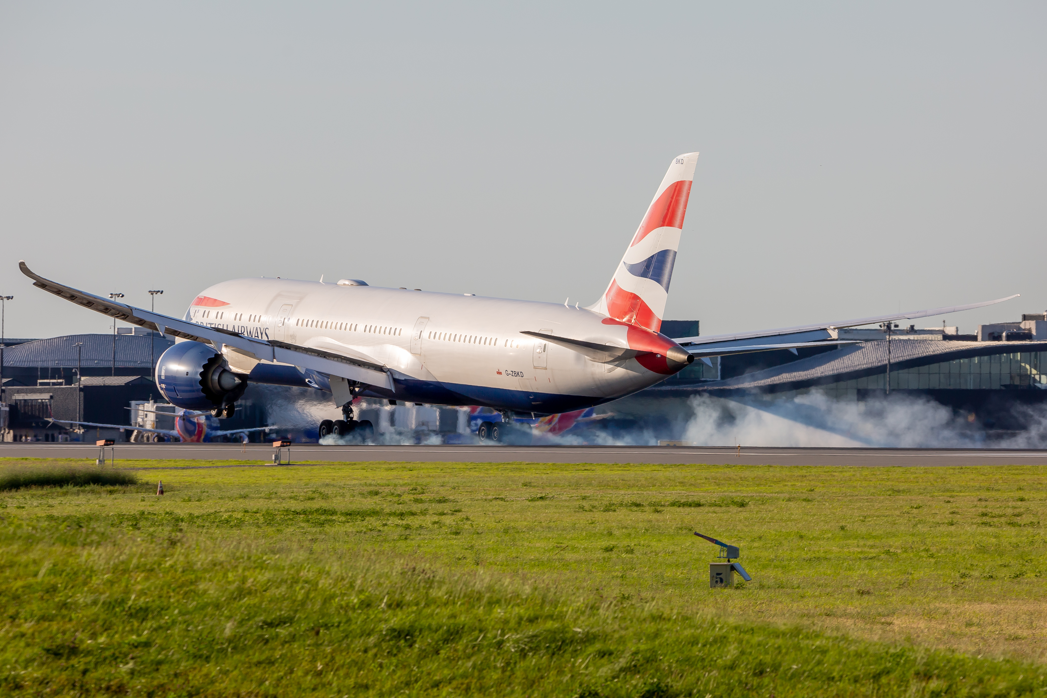 Full size: British Airways Boeing 787-9 G-ZBKD at Baltimore/Washington International Thurgood Marshall Airport