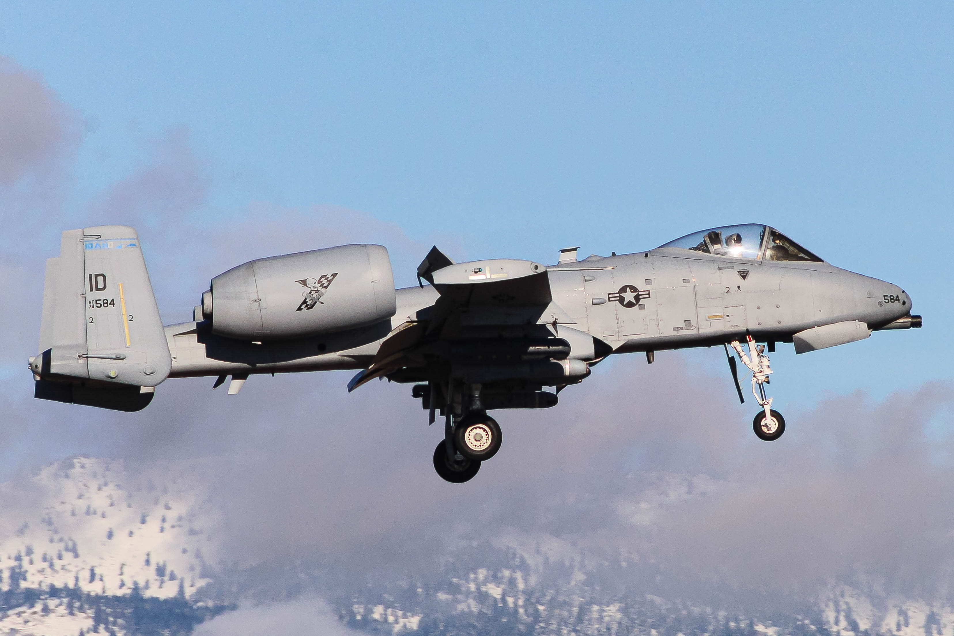 Full size: USAF - United States Air Force Fairchild A-10 Thunderbolt 78-0584 at Boise Air Terminal/Gowen Field