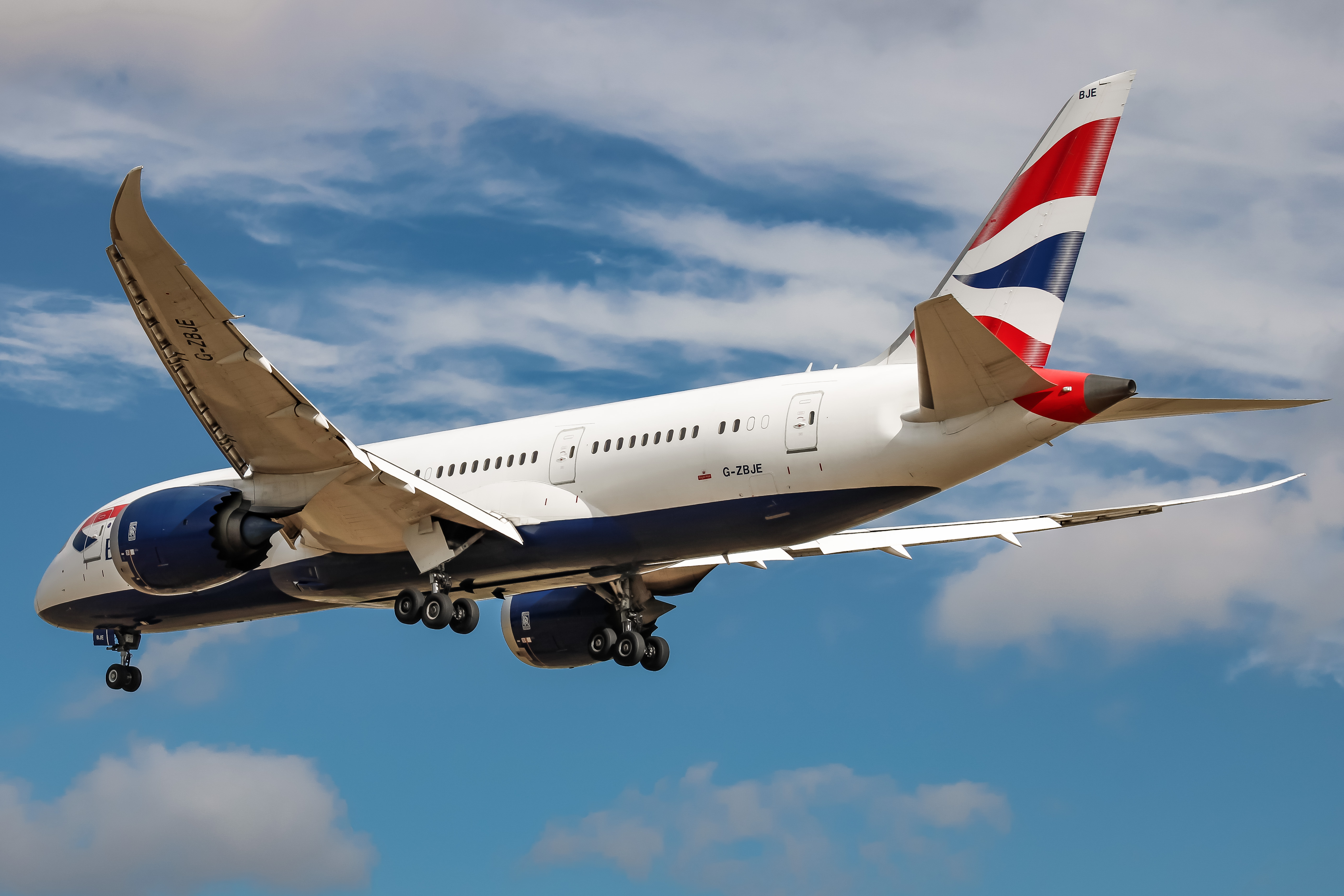 Full size: British Airways Boeing 787-8 G-ZBJE at London Heathrow International Airport