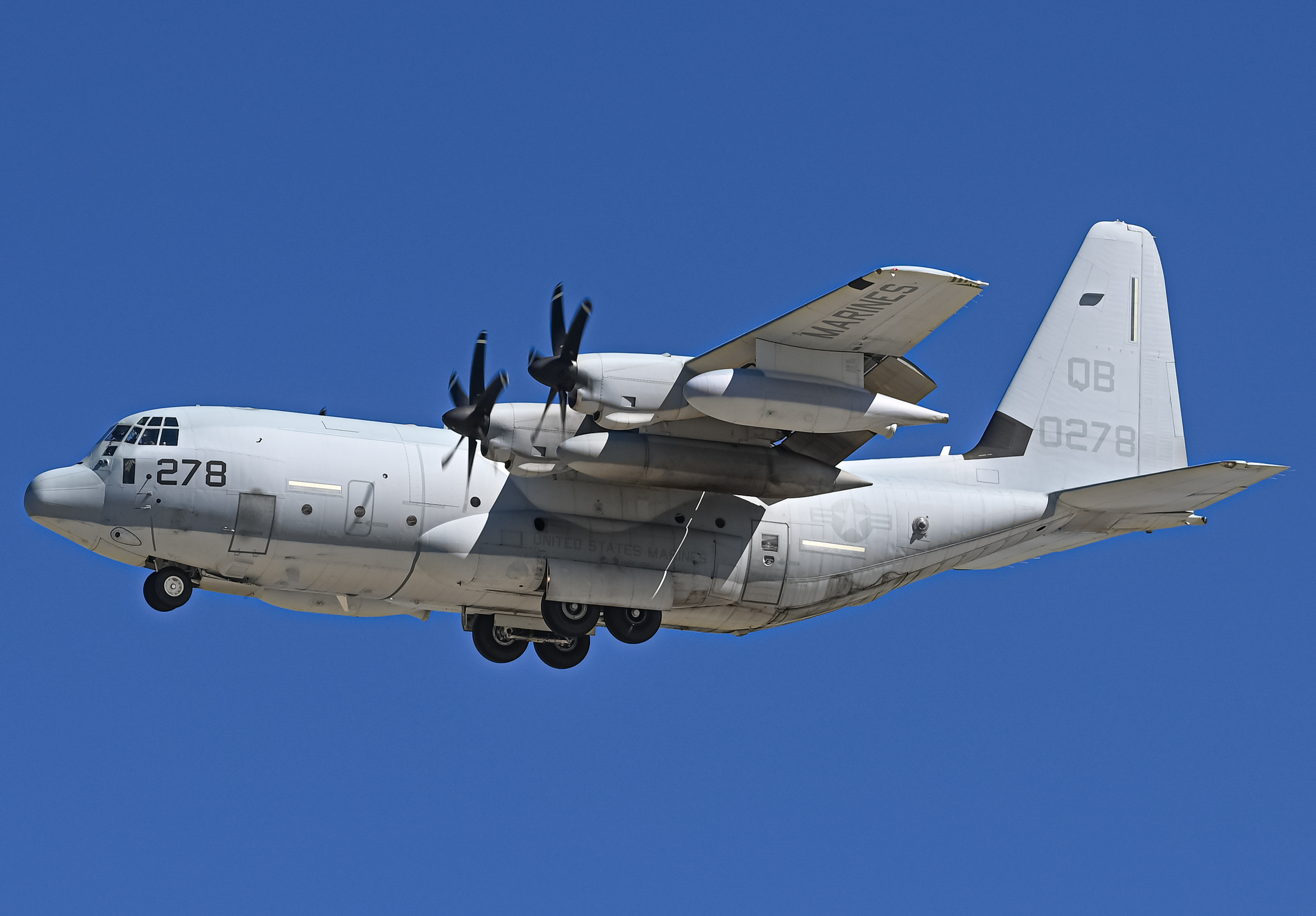 Full size: USMC - United States Marine Corp Lockheed Martin KC-130J Hercules 170278 at North Island NAS
