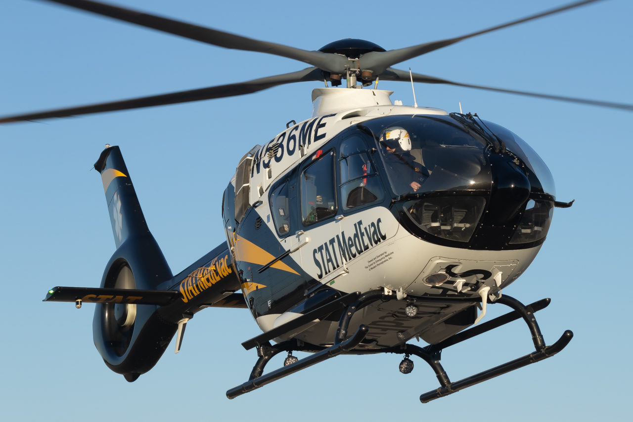 Full size: STAT MedEvac Airbus H135 N536ME at Pittsburgh Allegheny County Airport