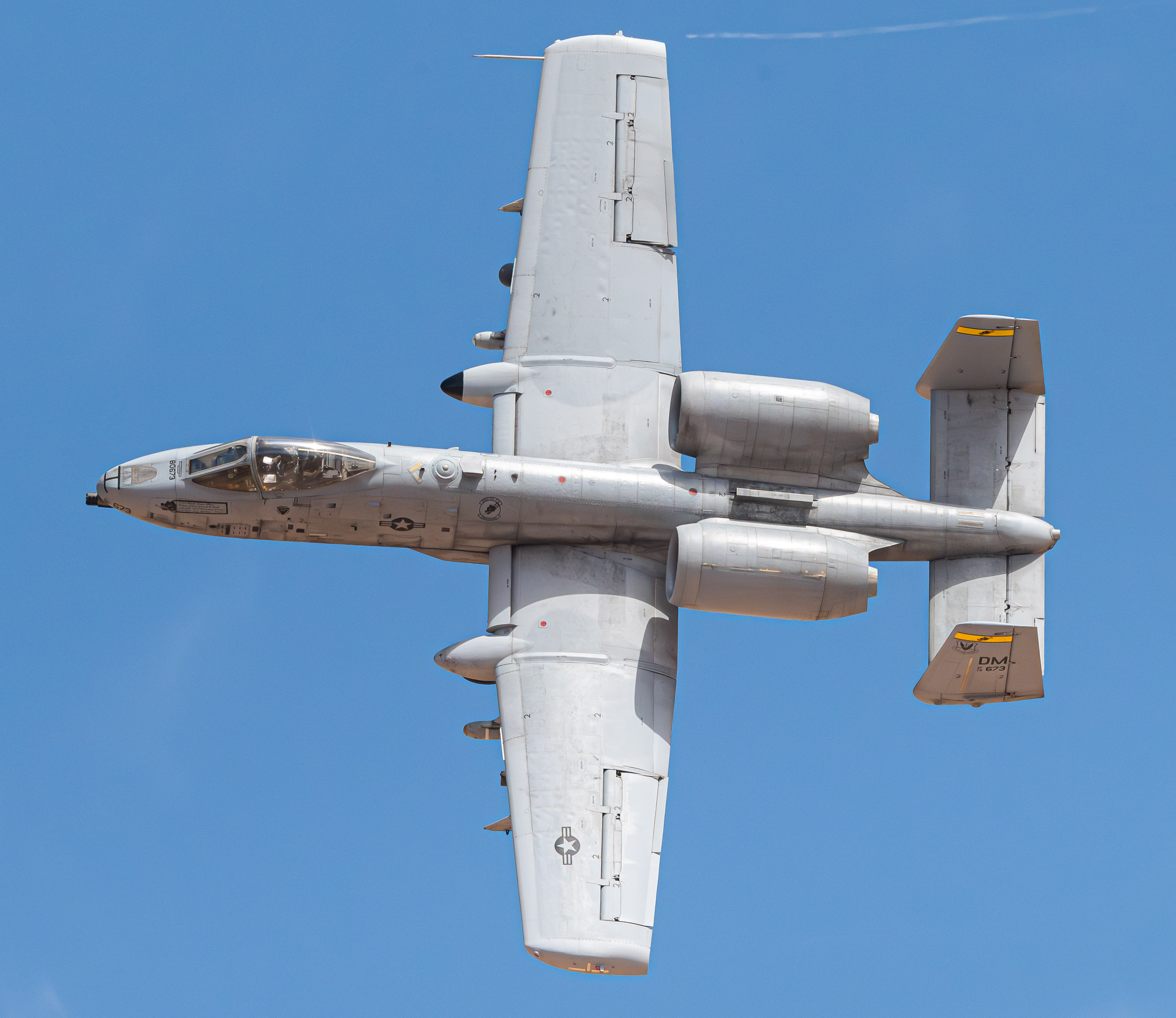 Full size: USAF - United States Air Force Fairchild A-10 Thunderbolt 78-0673 at Not Applicable