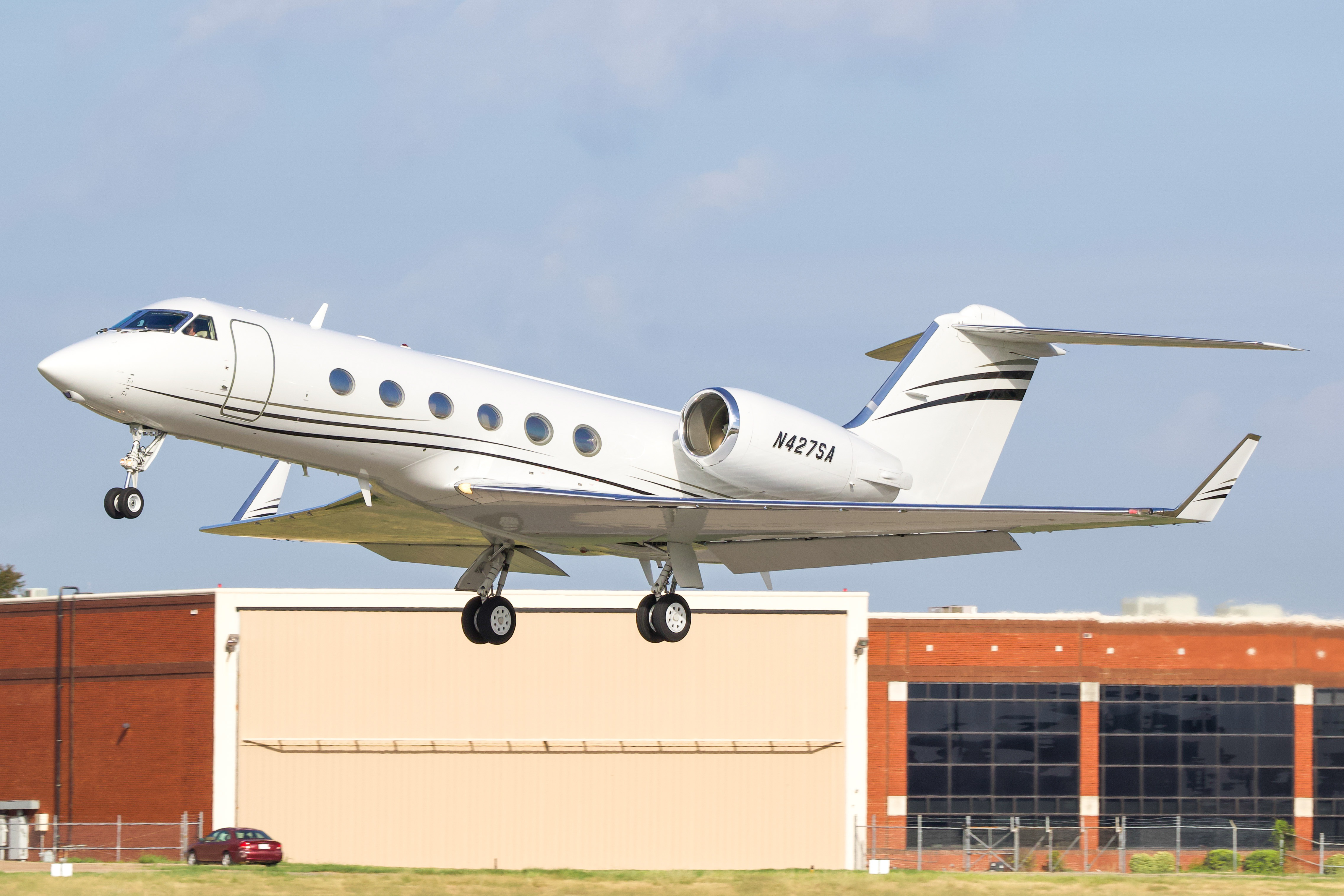 Full size: PRIVATE Gulfstream IV N427SA at Addison Airport