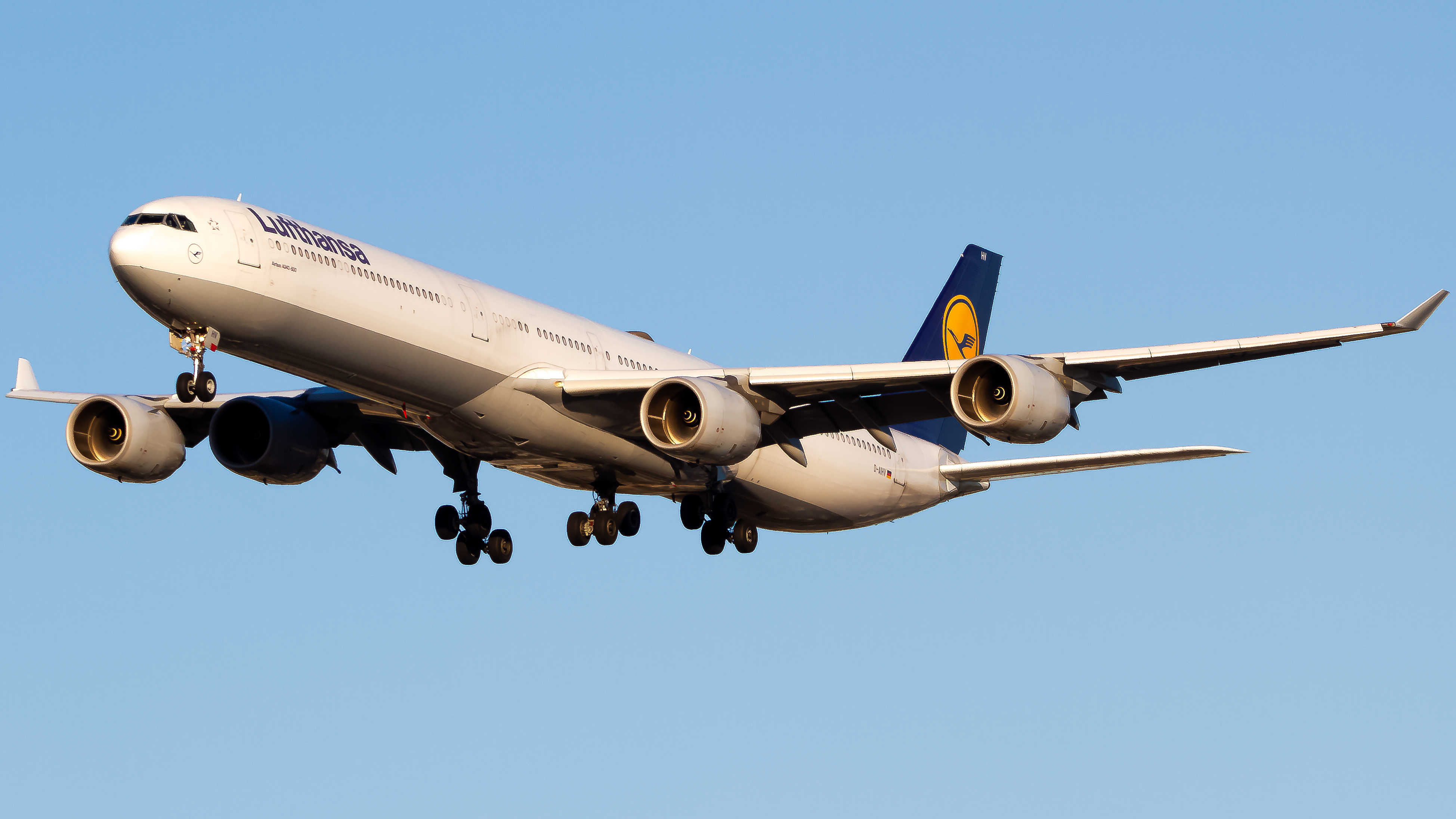 Full size: Lufthansa Airbus A340-600 D-AIHV at Miami International Airport