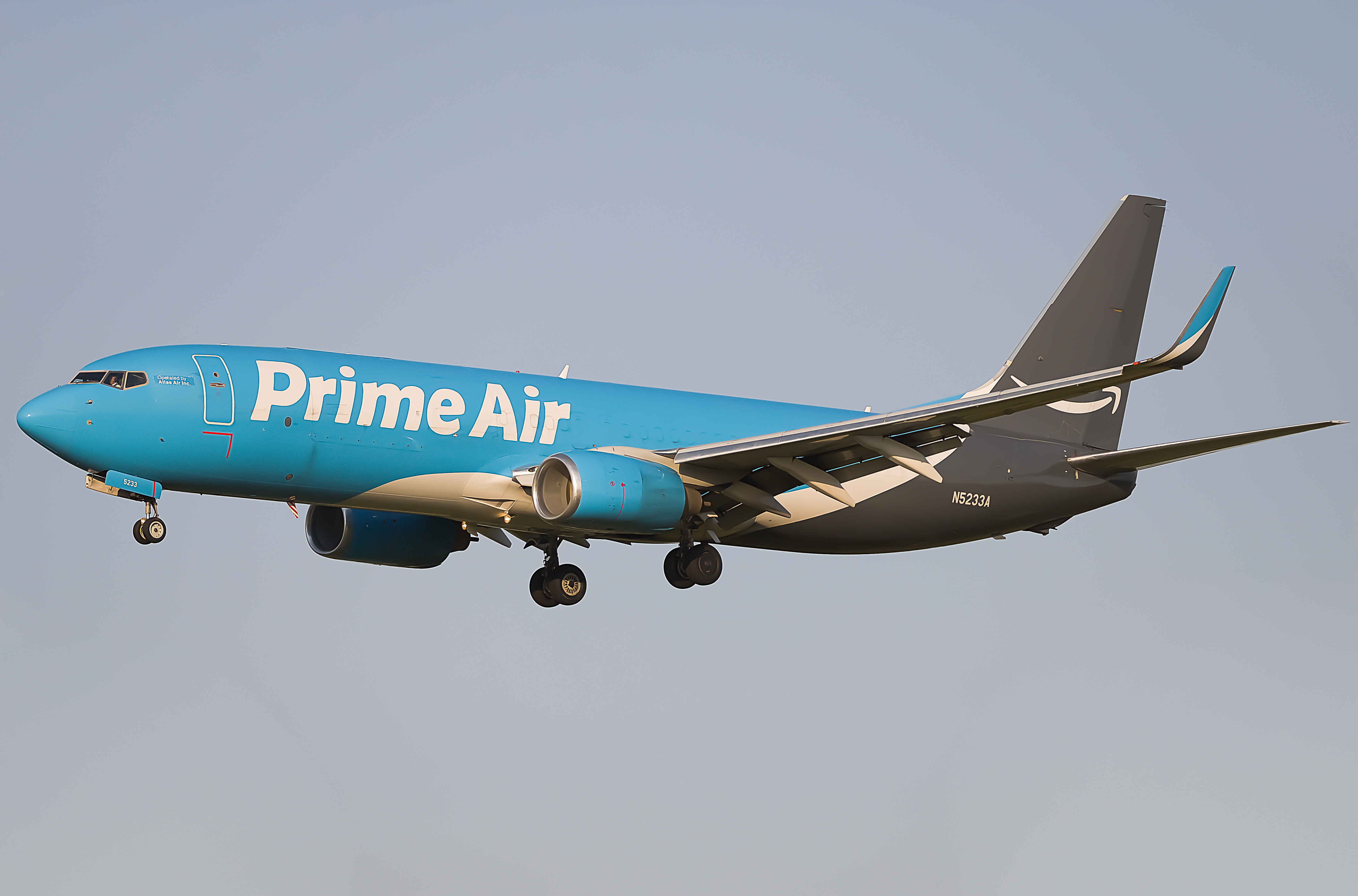 Full size: Prime Air Boeing 737-800 N5233A at Baltimore/Washington International Thurgood Marshall Airport