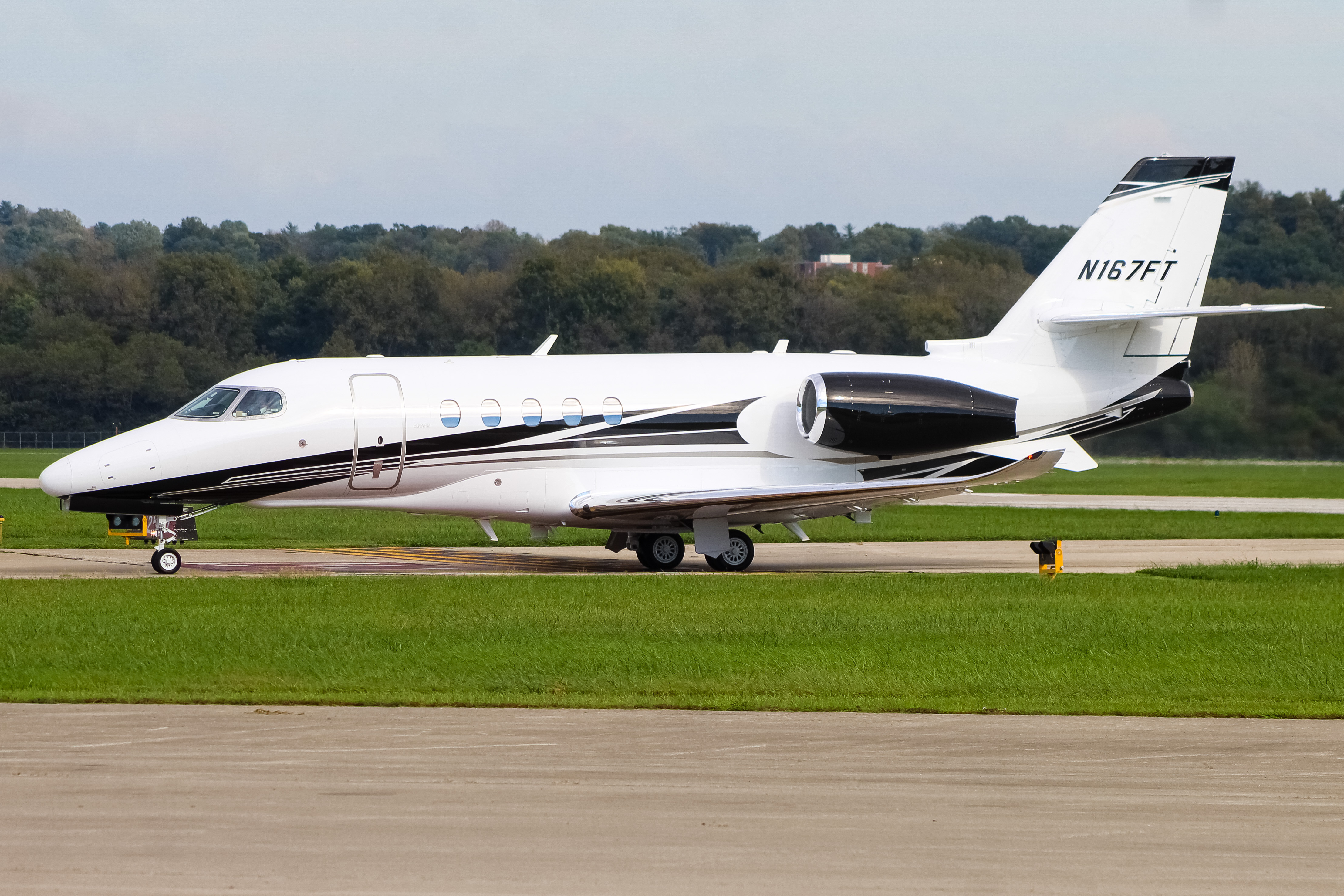 Full size: PRIVATE Cessna Citation 680A Latitude N167FT at Cincinnati Municipal Airport/Lunken Field