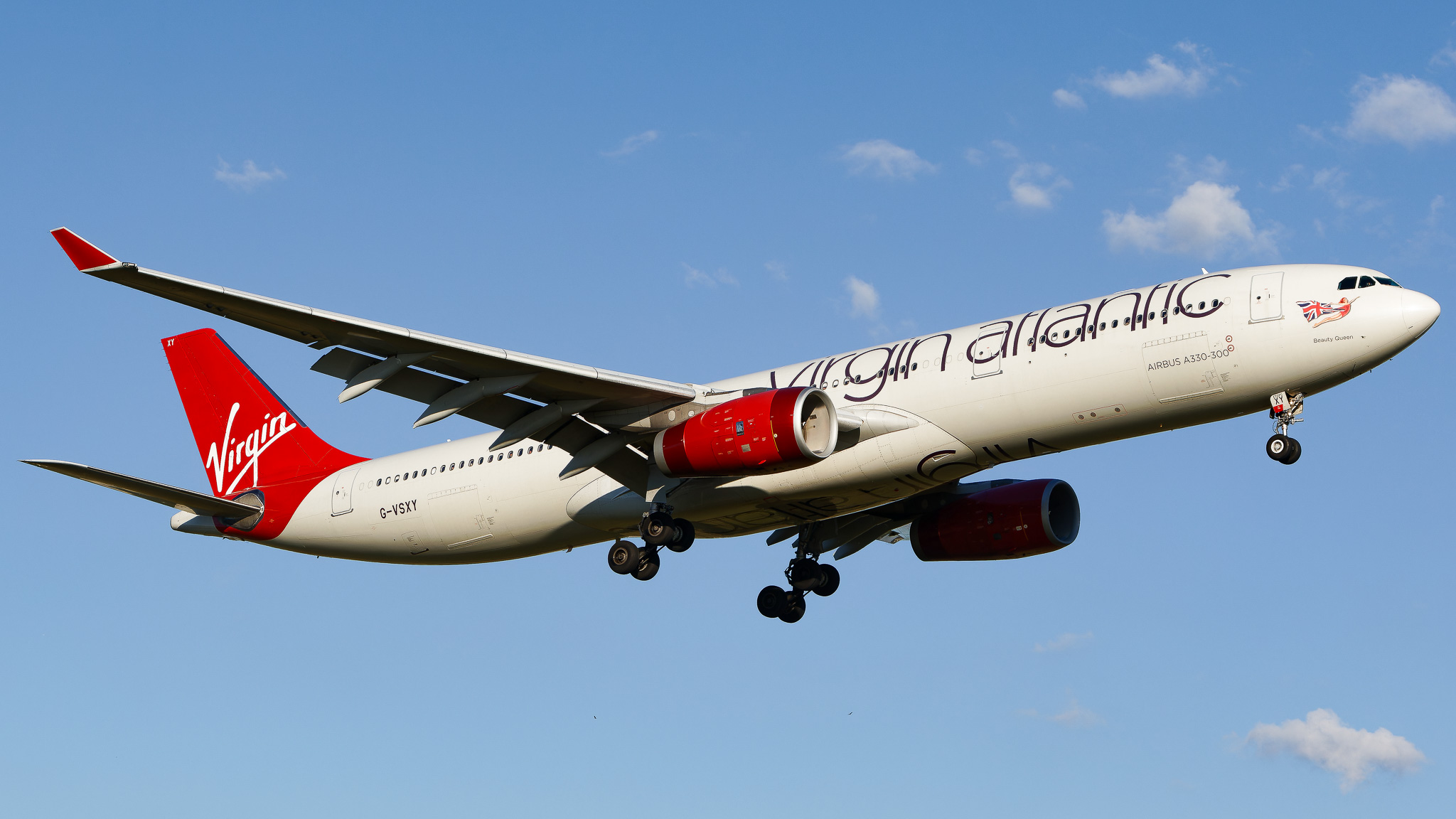 Full size: Virgin Atlantic Airbus A330-300 G-VSXY at Tampa International Airport