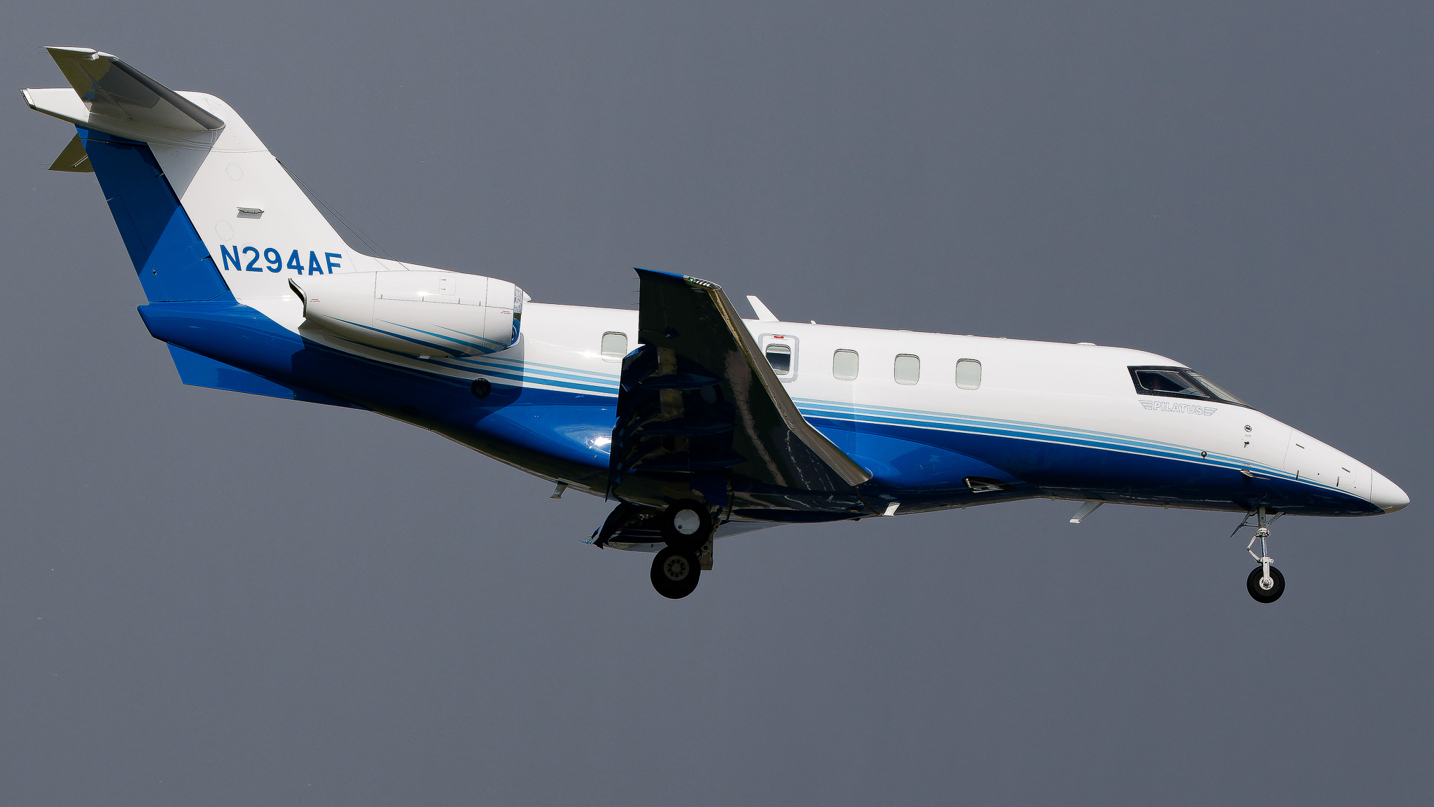 Full size: Planesense Pilatus PC-24 N294AF at Tampa International Airport