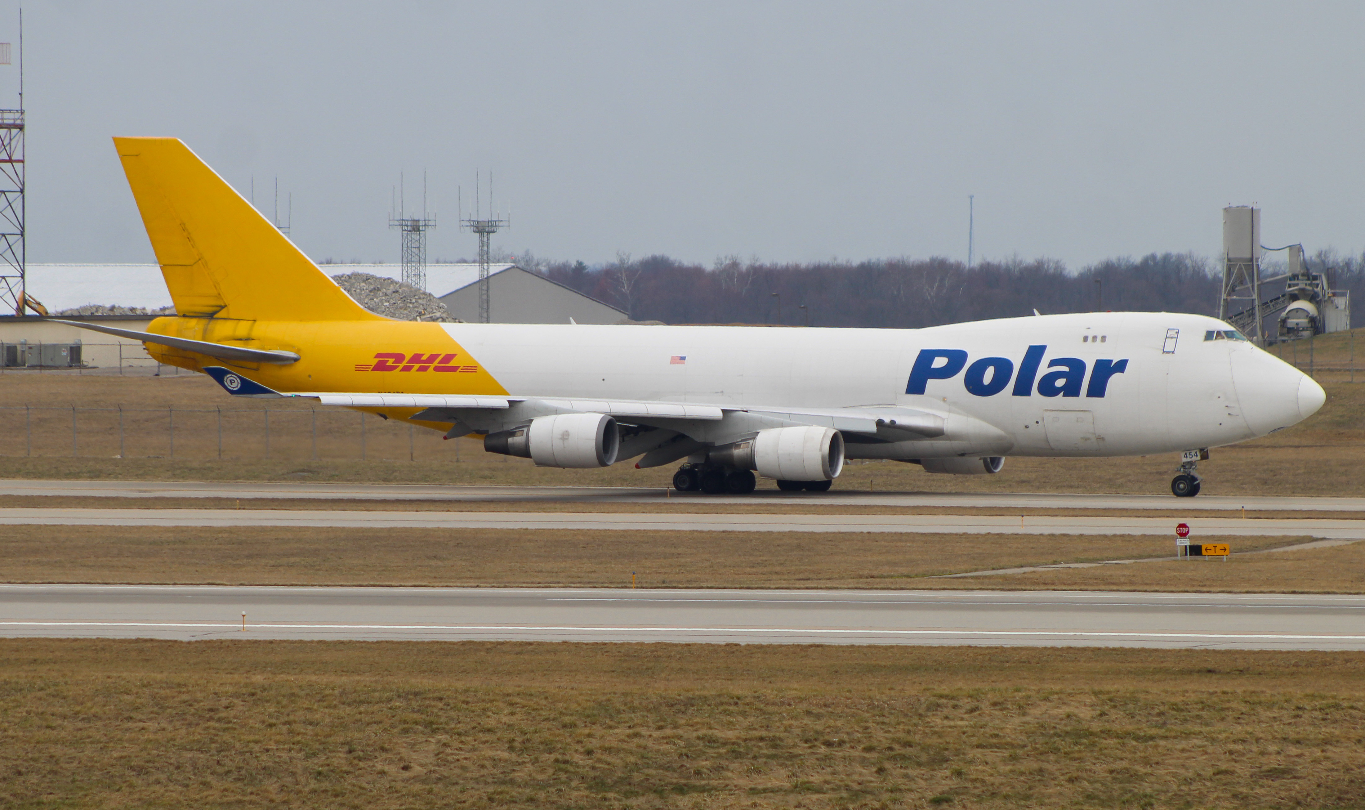 Full size: Polar Air Boeing 747-400F N454PA at Cincinnati/Northern Kentucky International Airport