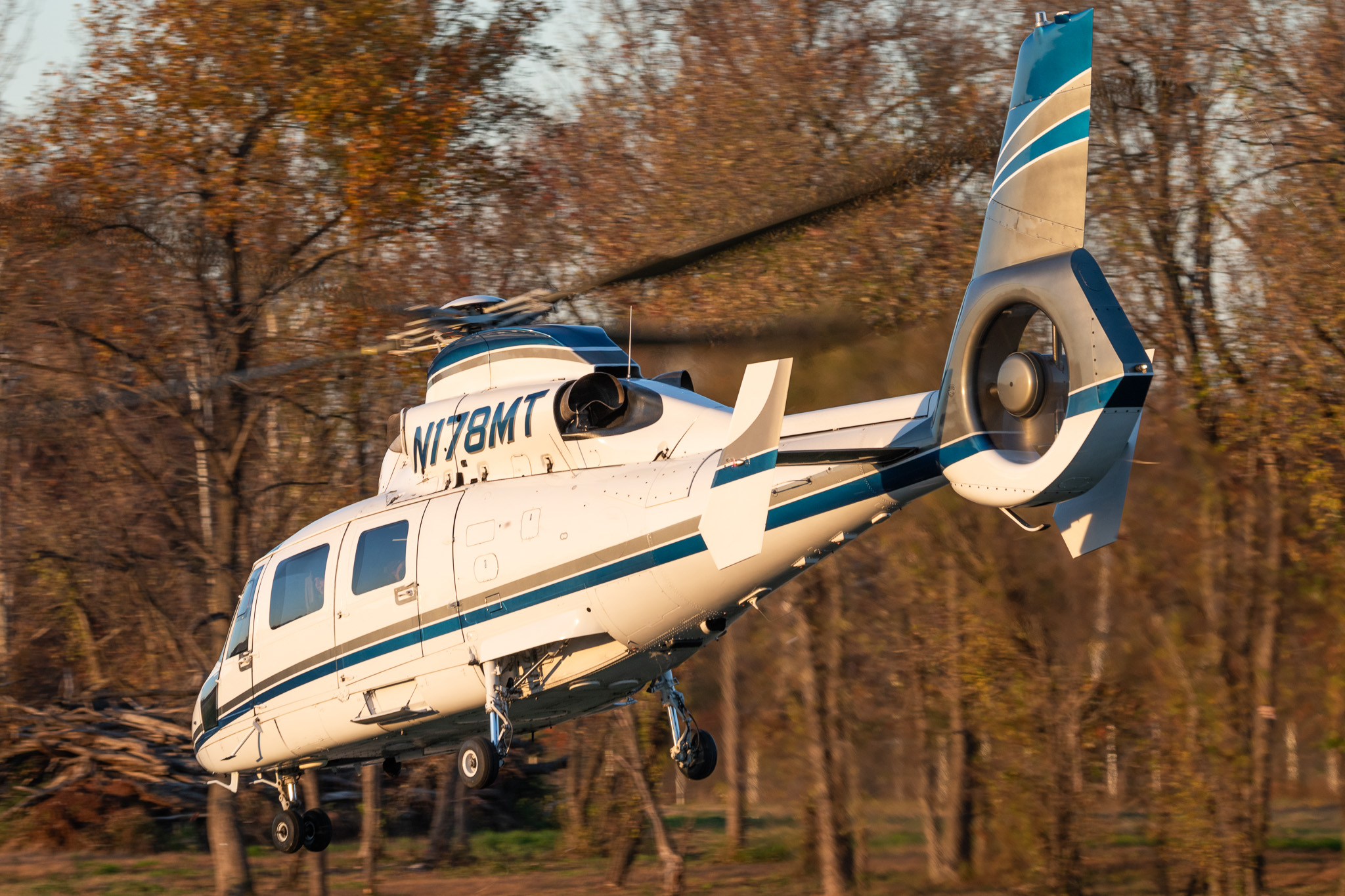 Full size: PRIVATE Airbus AS365 Dauphin N178MT at College Park Airport